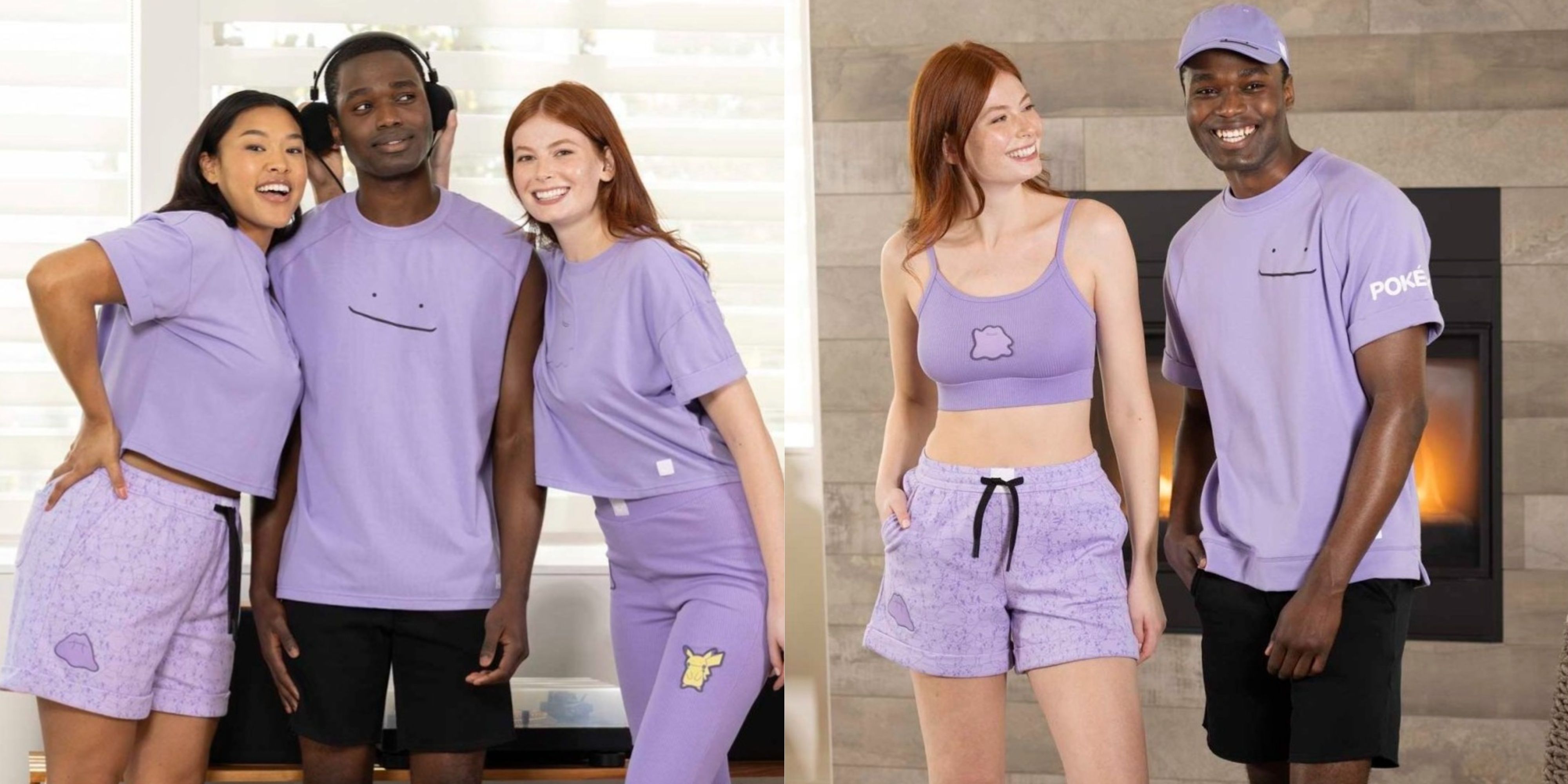 people wearing clothes from pokemon's simply ditto collection