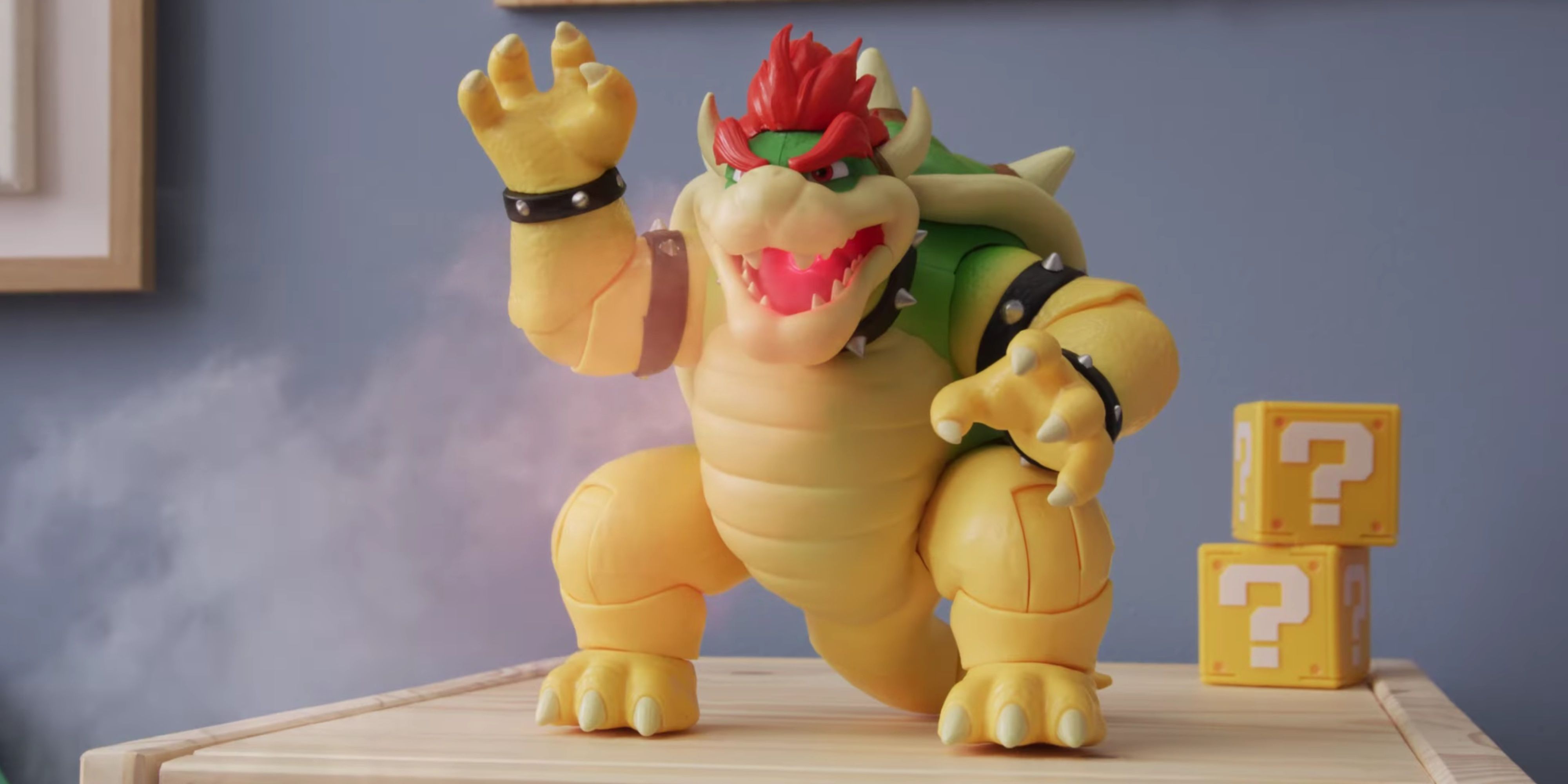 fire breathing mario movie bowser action figure