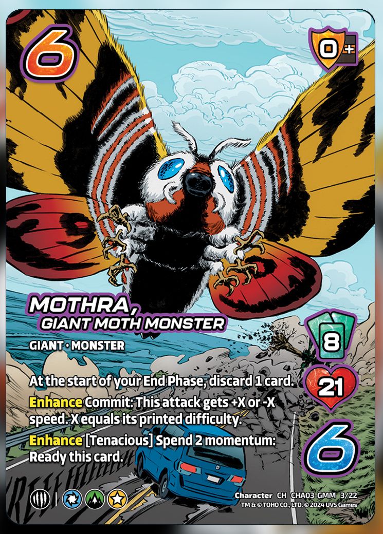 Mothra, Giant Moth Monster