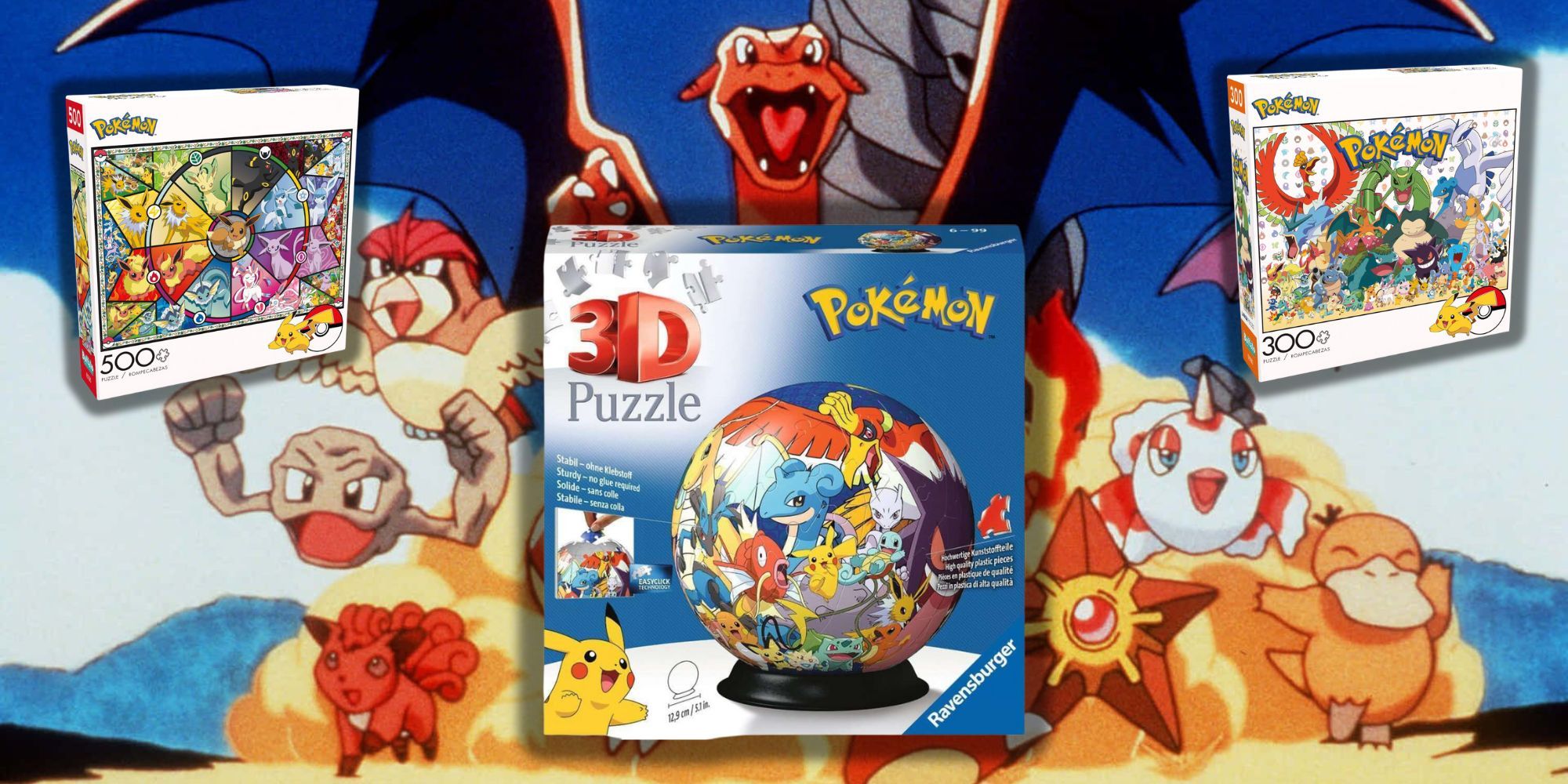 6 Jigsaw Puzzles for Pokemon Fans