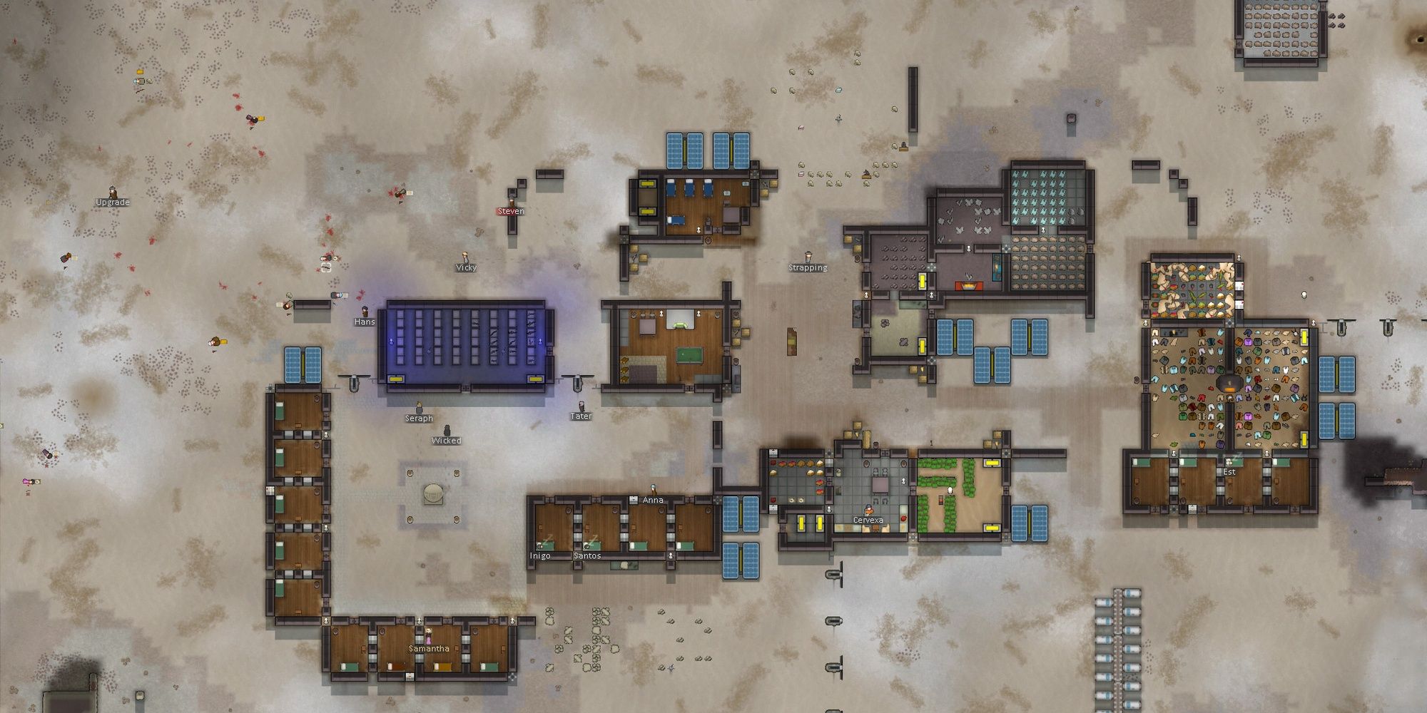 Rimworld: A Basic Yet Busy Survivor Colony