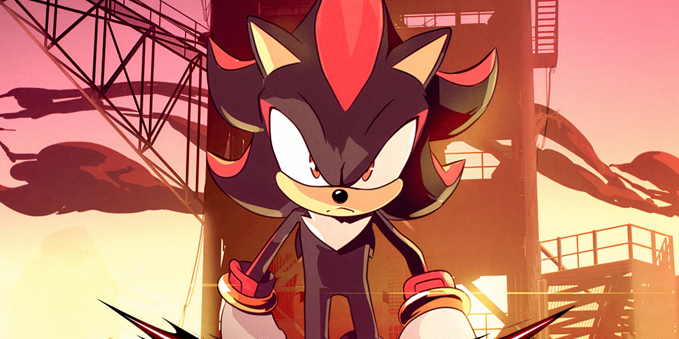 Shadow the Hedgehog, as he appears in Sonic x Shadow Generations: Dark Beginnings