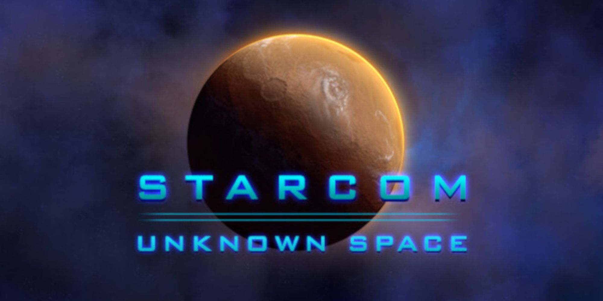 Starcom Title Art che mostra un pianeta