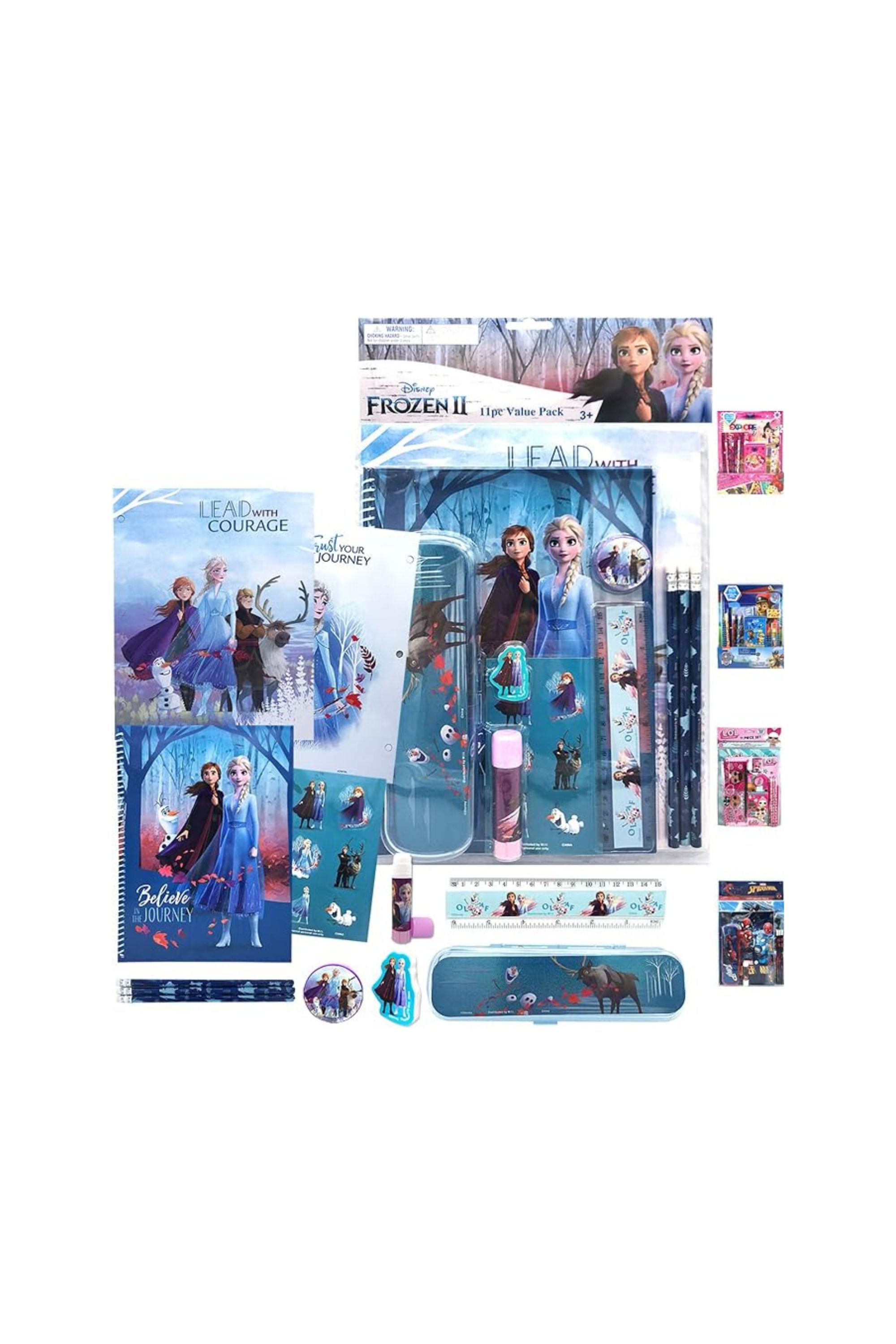 بهترین لوازم التحریر دیزنی در سال 2024 5 Disney Frozen 2 همه چیزهایی که برای مجموعه هدایای لوازم التحریر مدرسه نیاز دارید