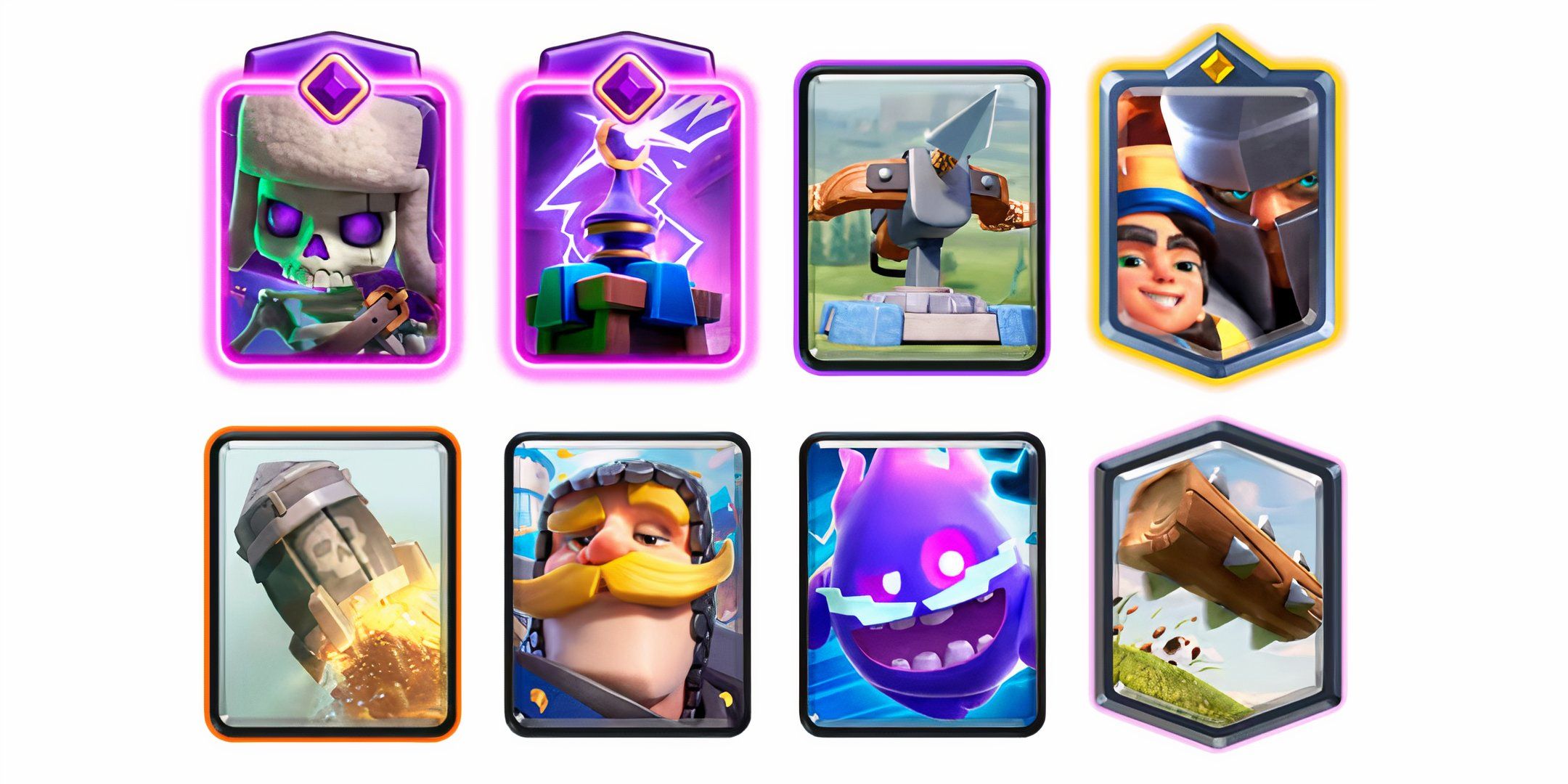 The X-Bow cycle deck in Clash Royale Grand Challenge