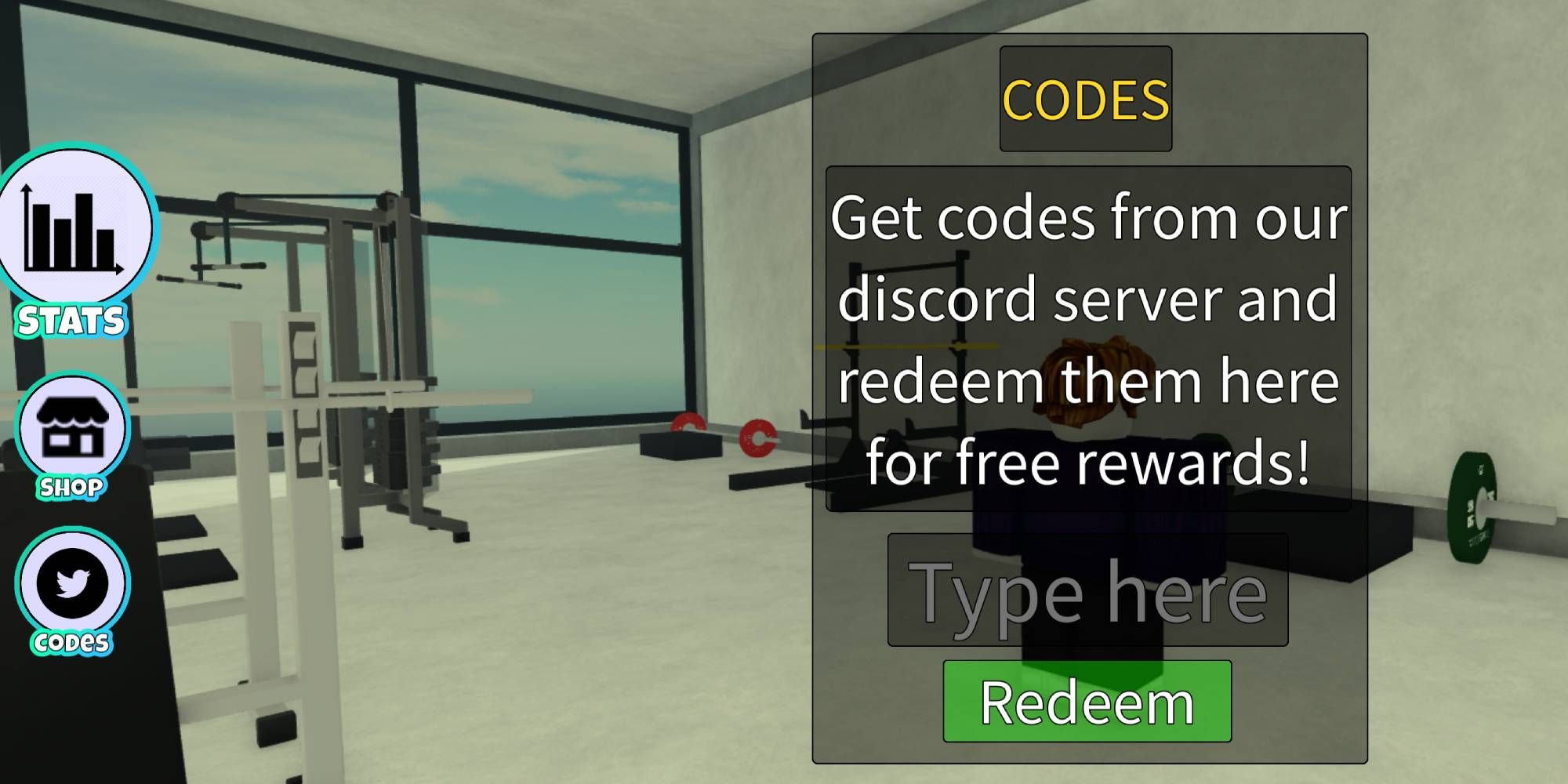 Untitled Gym Game Codes - Roblox