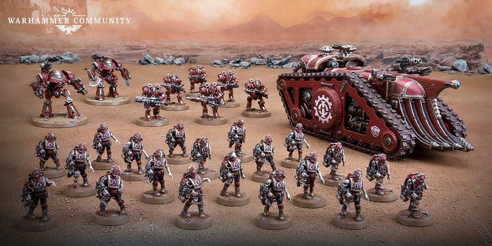 Игроки Warhammer 40K Mechanicus сейчас находятся в гражданской войне