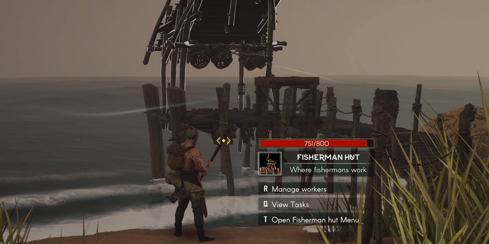 Aska fishing hut