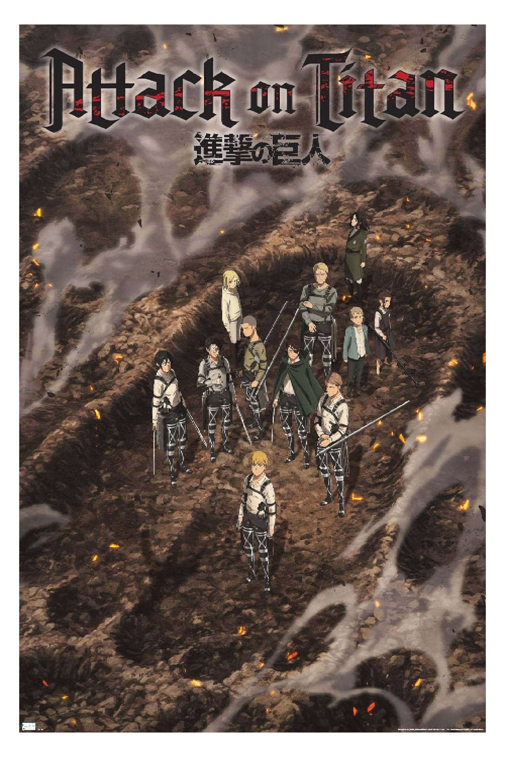 Attack On Titan The Final Season Wall Poster