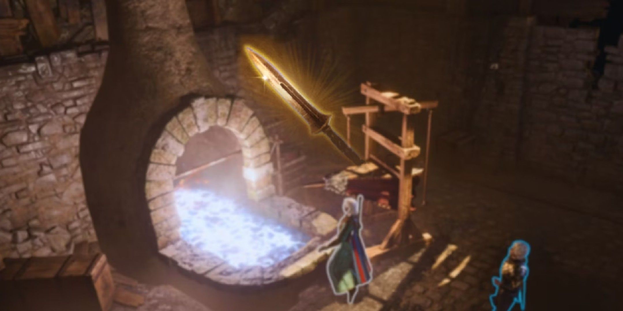 Baldur's Gate 3 image showing the player crafting the sussur dagger