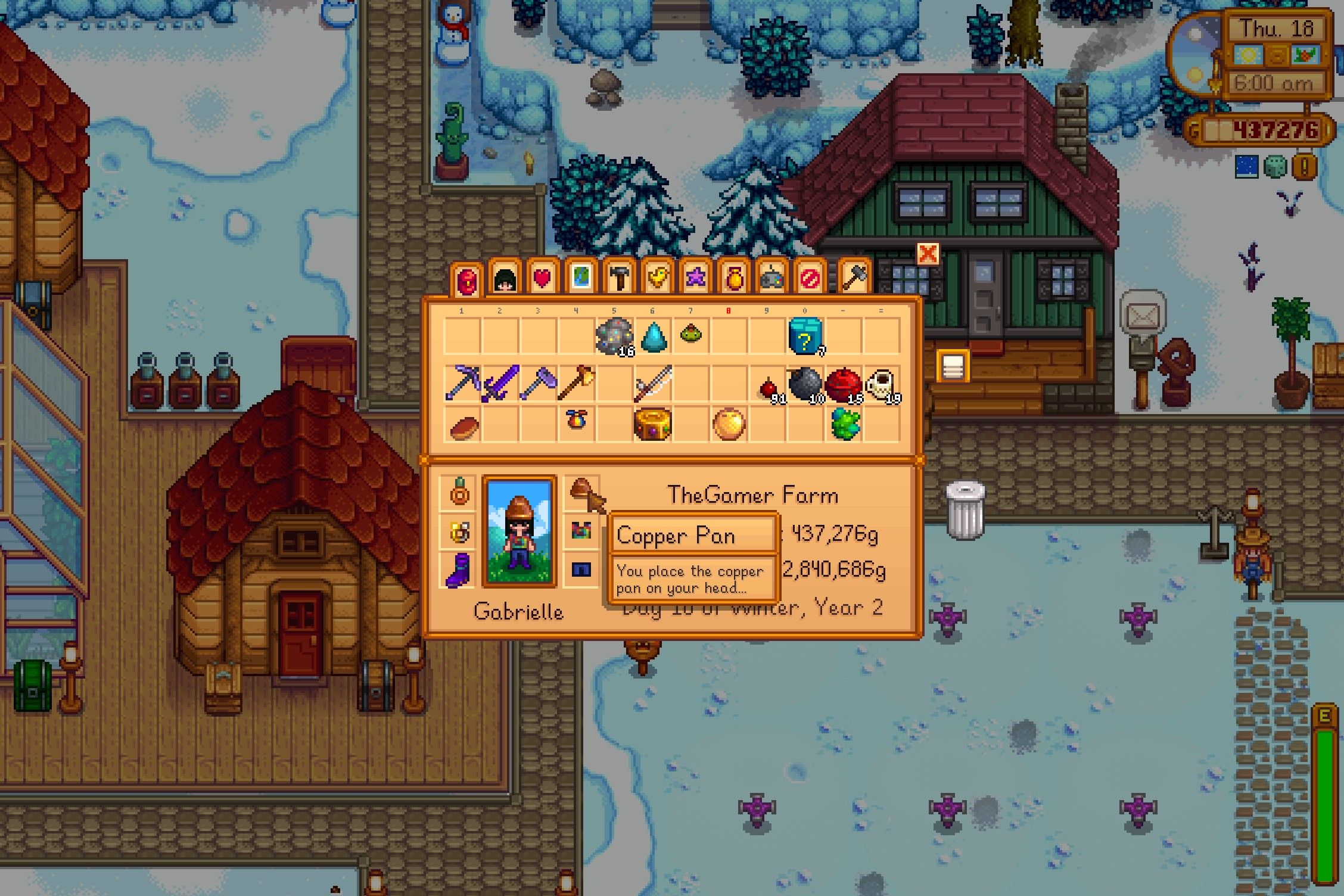 همه کلاه های دیگر در Stardew Valley