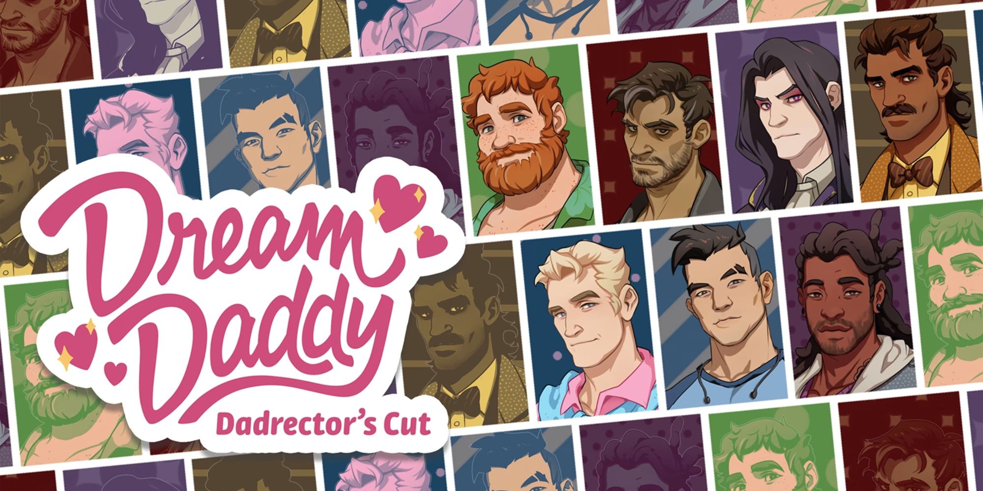 Dream daddy a dad dating simulator title page.