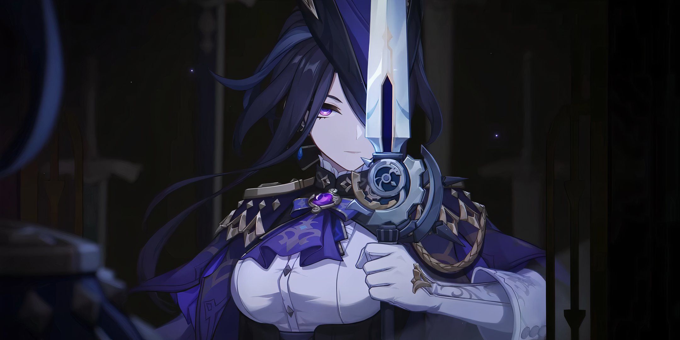 Genshin Impact Clorinde With Her Sword