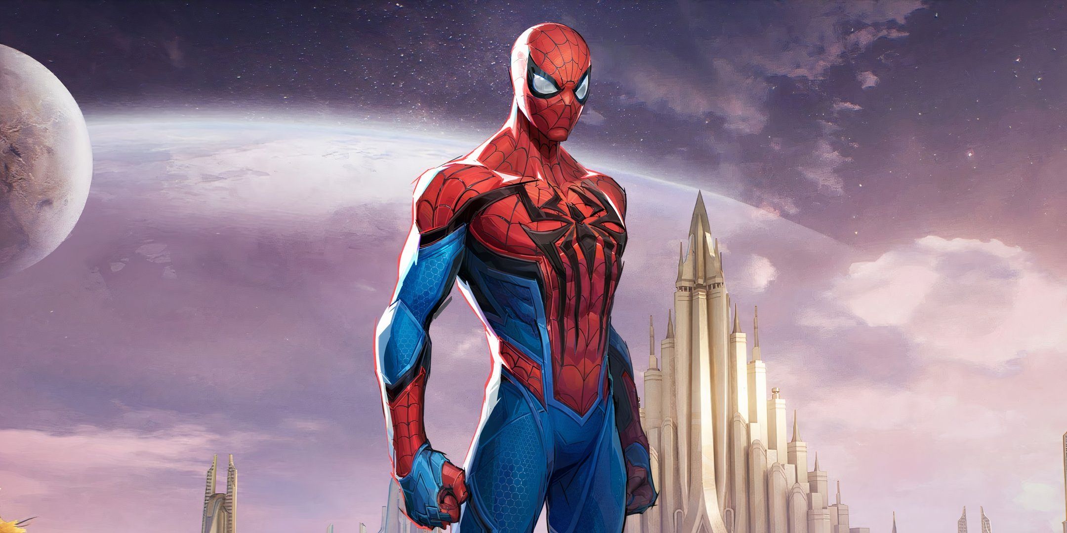 Spider-Man's updated design for Marvel Rivals.