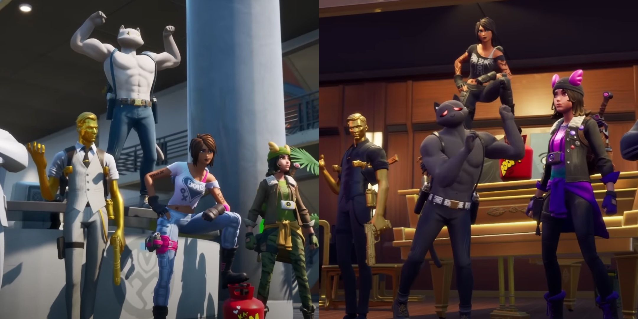 Fortnite Ghost and Shadow