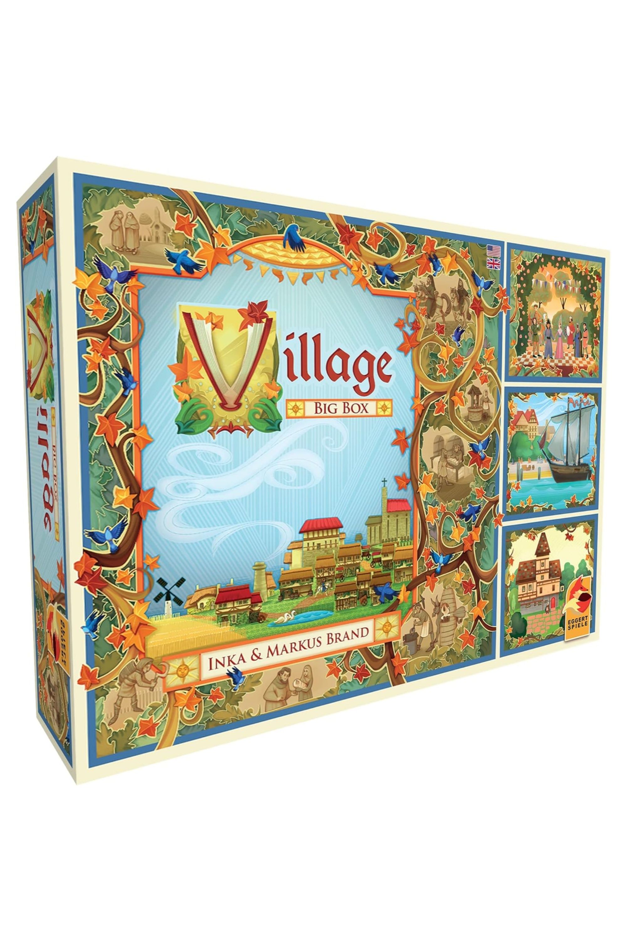 بازی های رومیزی برای افرادی که Stardew Valley را دوست دارند 2 بازی Village Board Big Box Edition