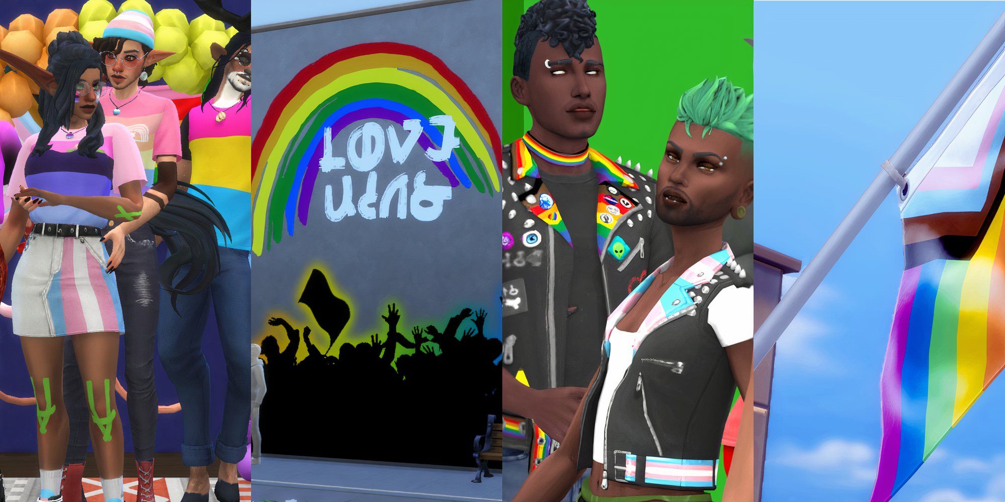 The Best Queer Pride CC For Sims 4