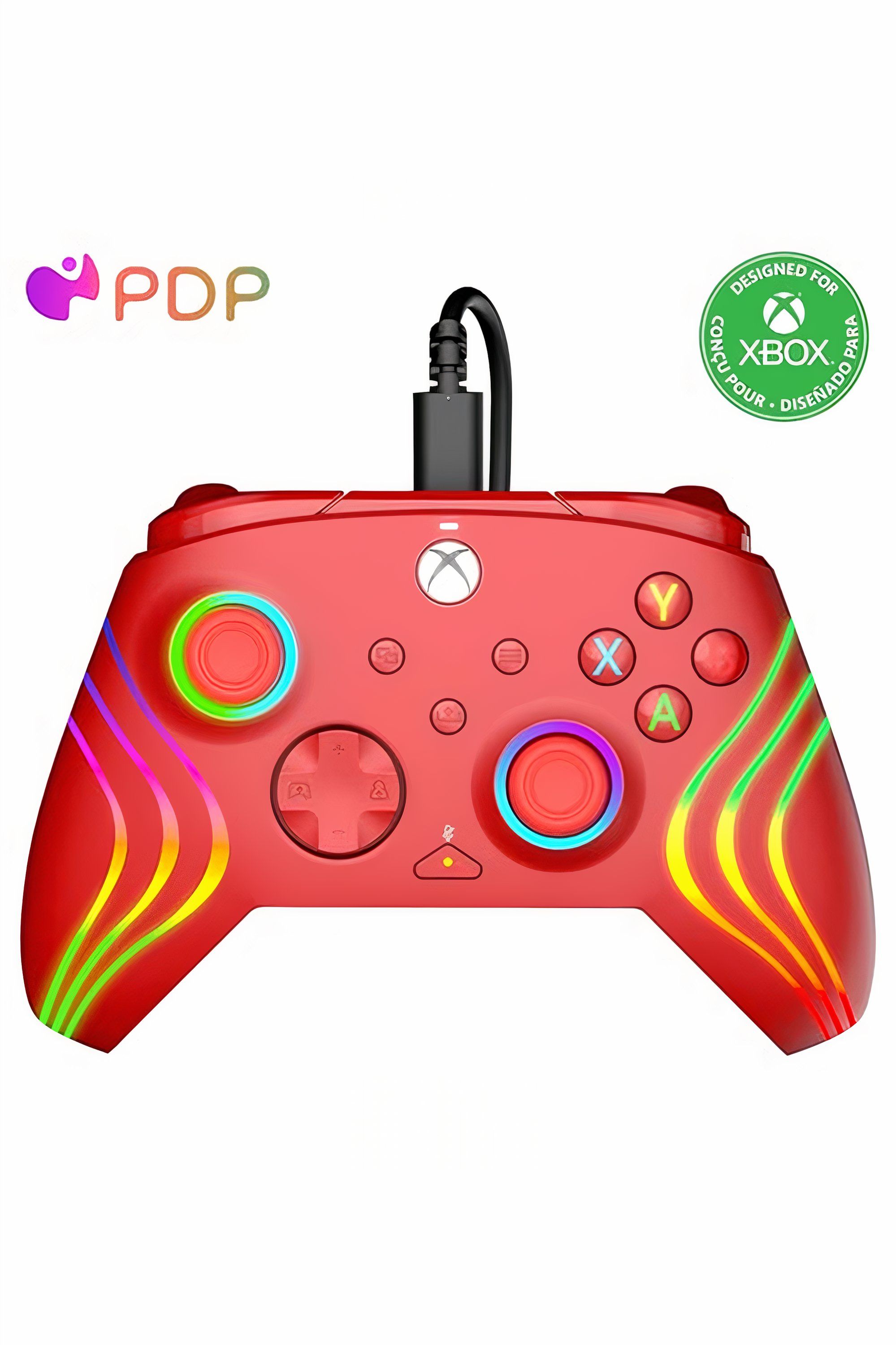 PDP Gaming Afterglow™ Wave Enhanced Wired Controller برای Xbox 