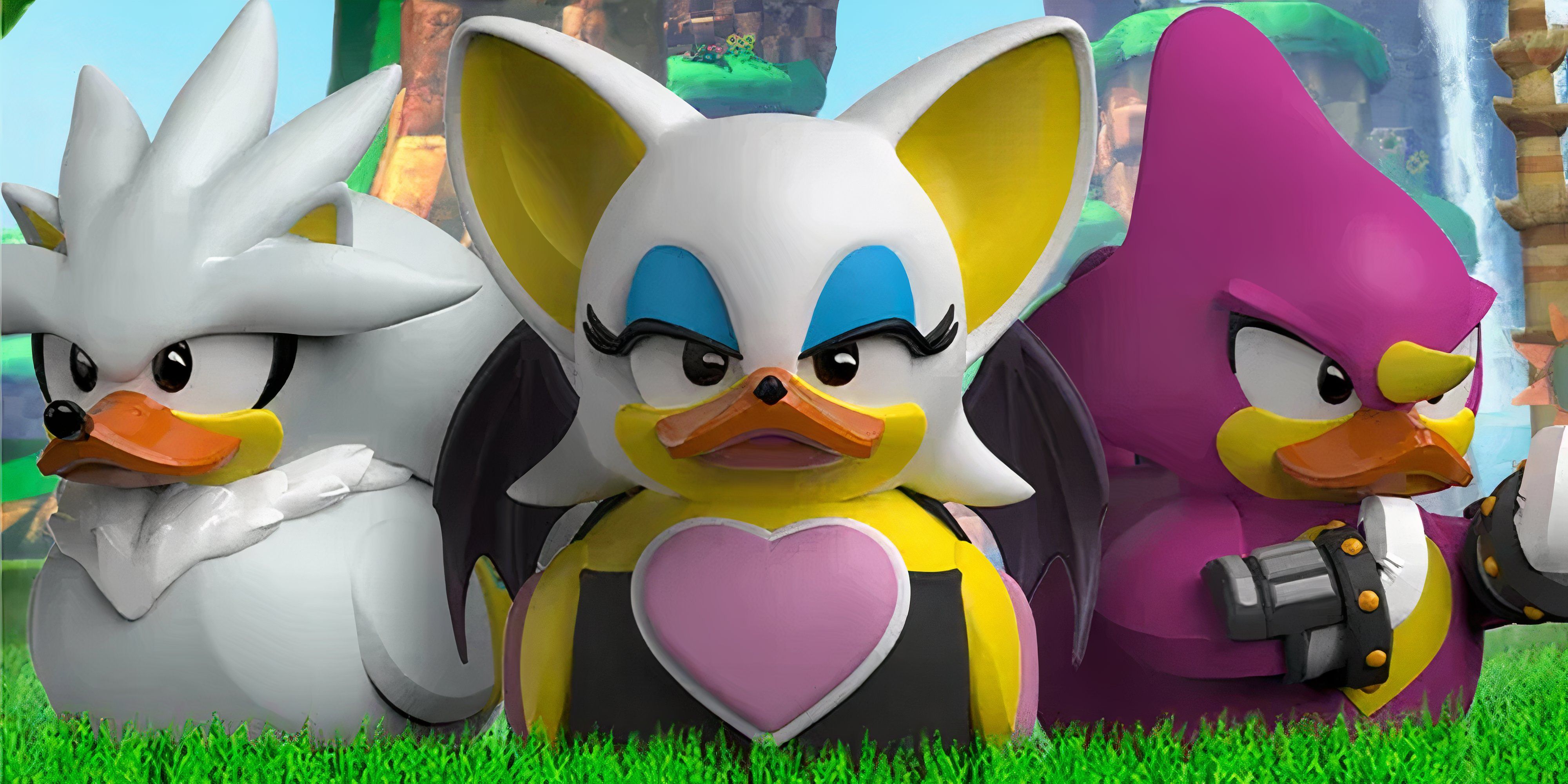 Sonic's Tubbz Collection Now Includes Espio, Rouge, And Silver Ducks