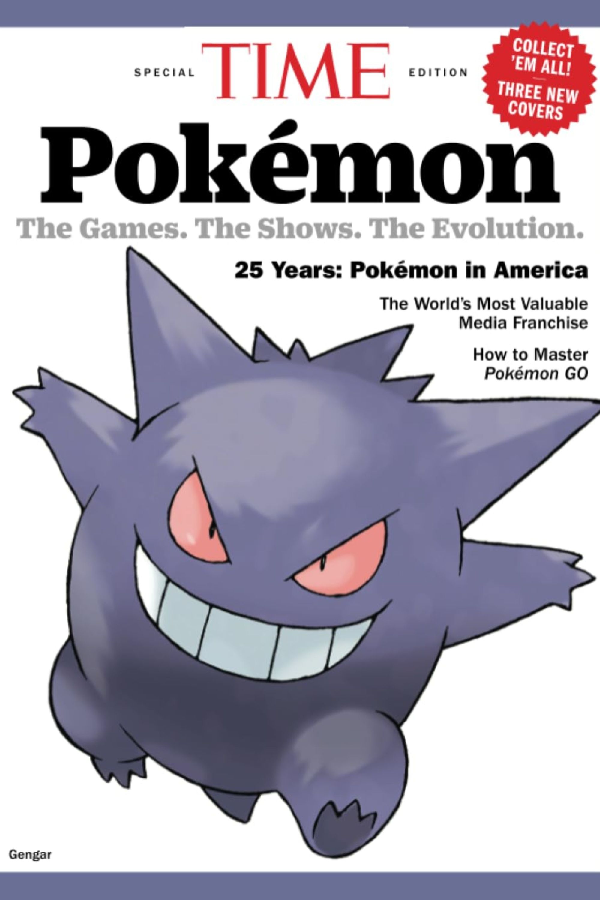 time entrepot with gengar on the cover