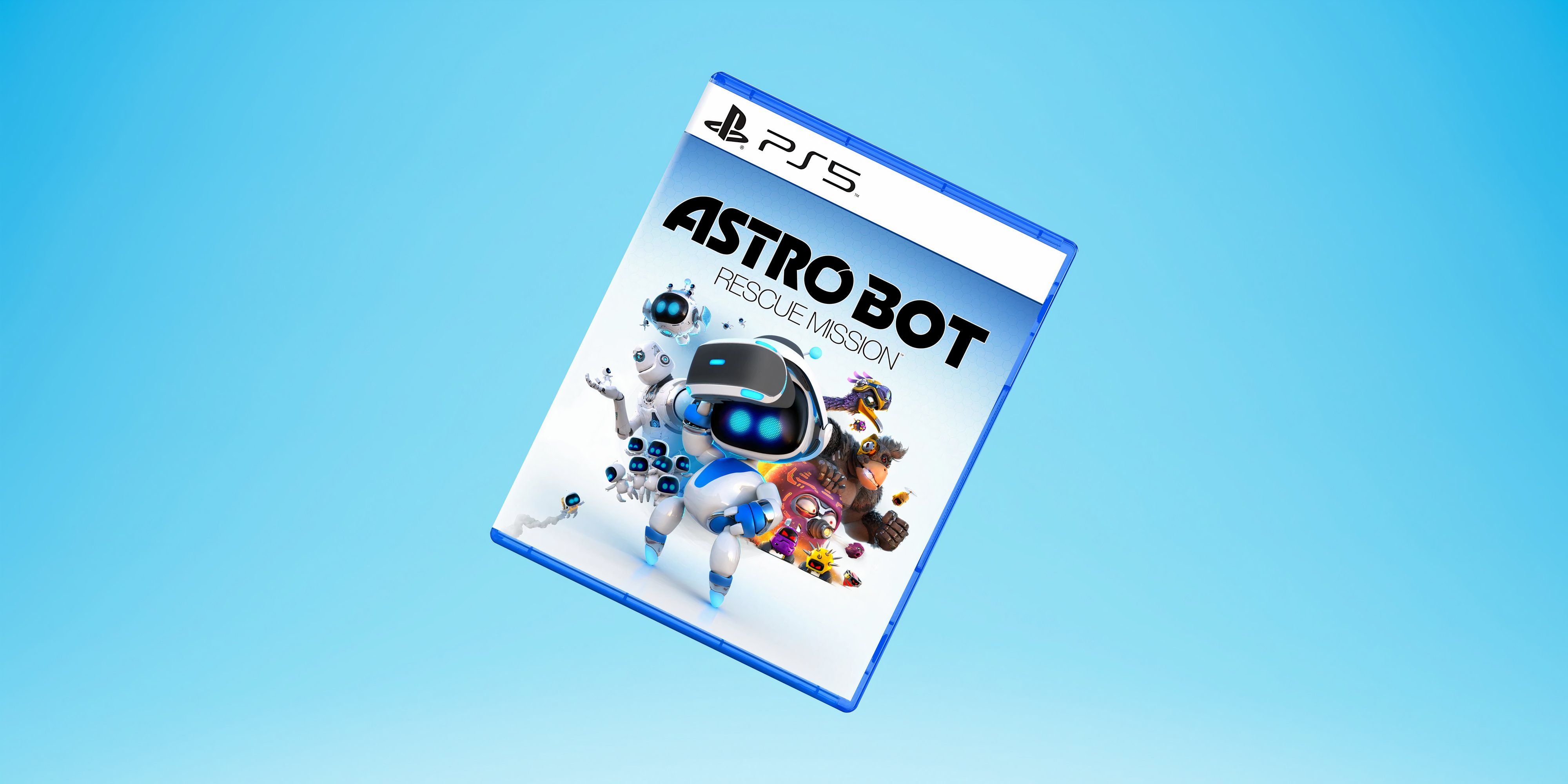 Mock up of Astro Bot Rescue Mission on PS5