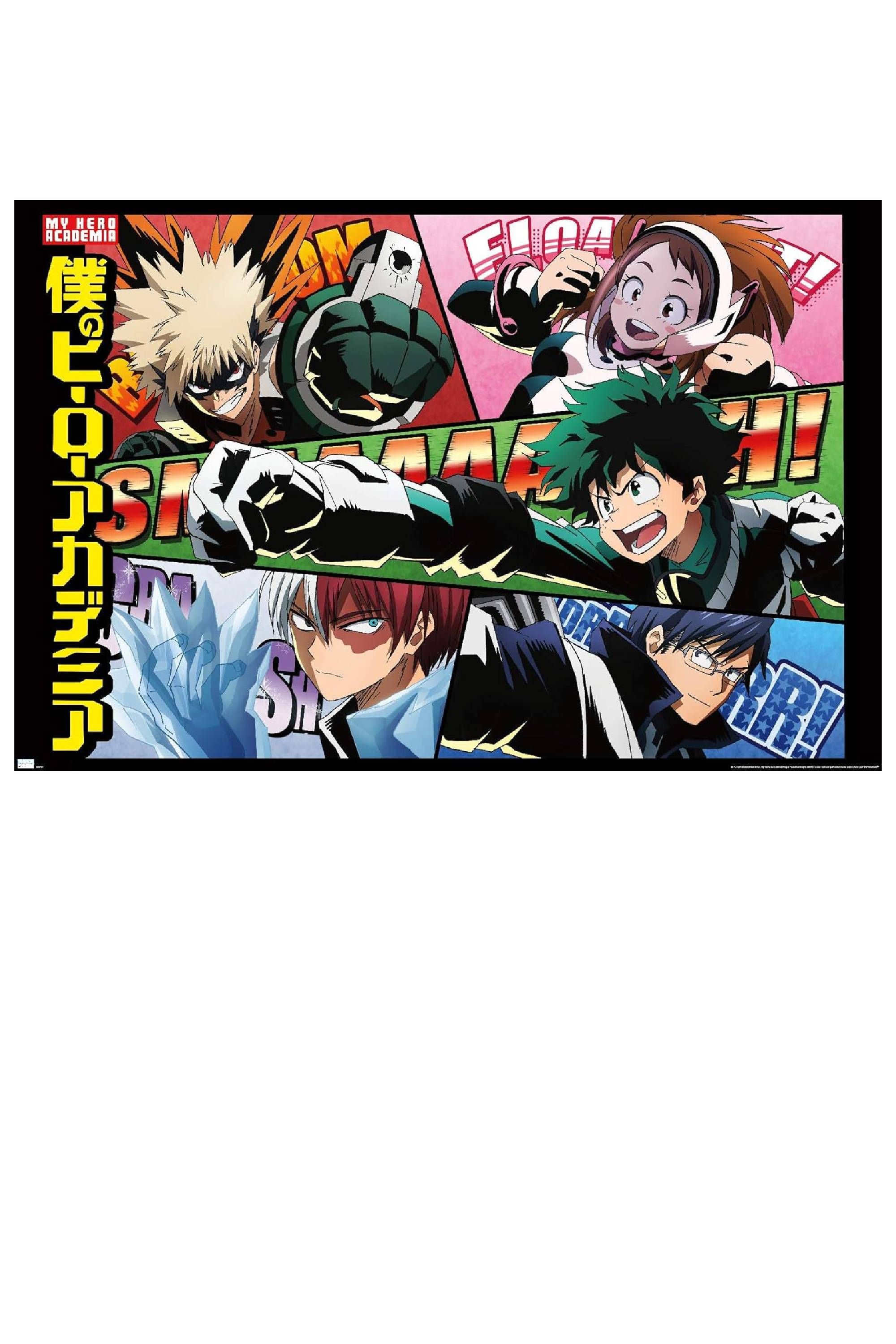 My Hero Academia Comic Wall Poster