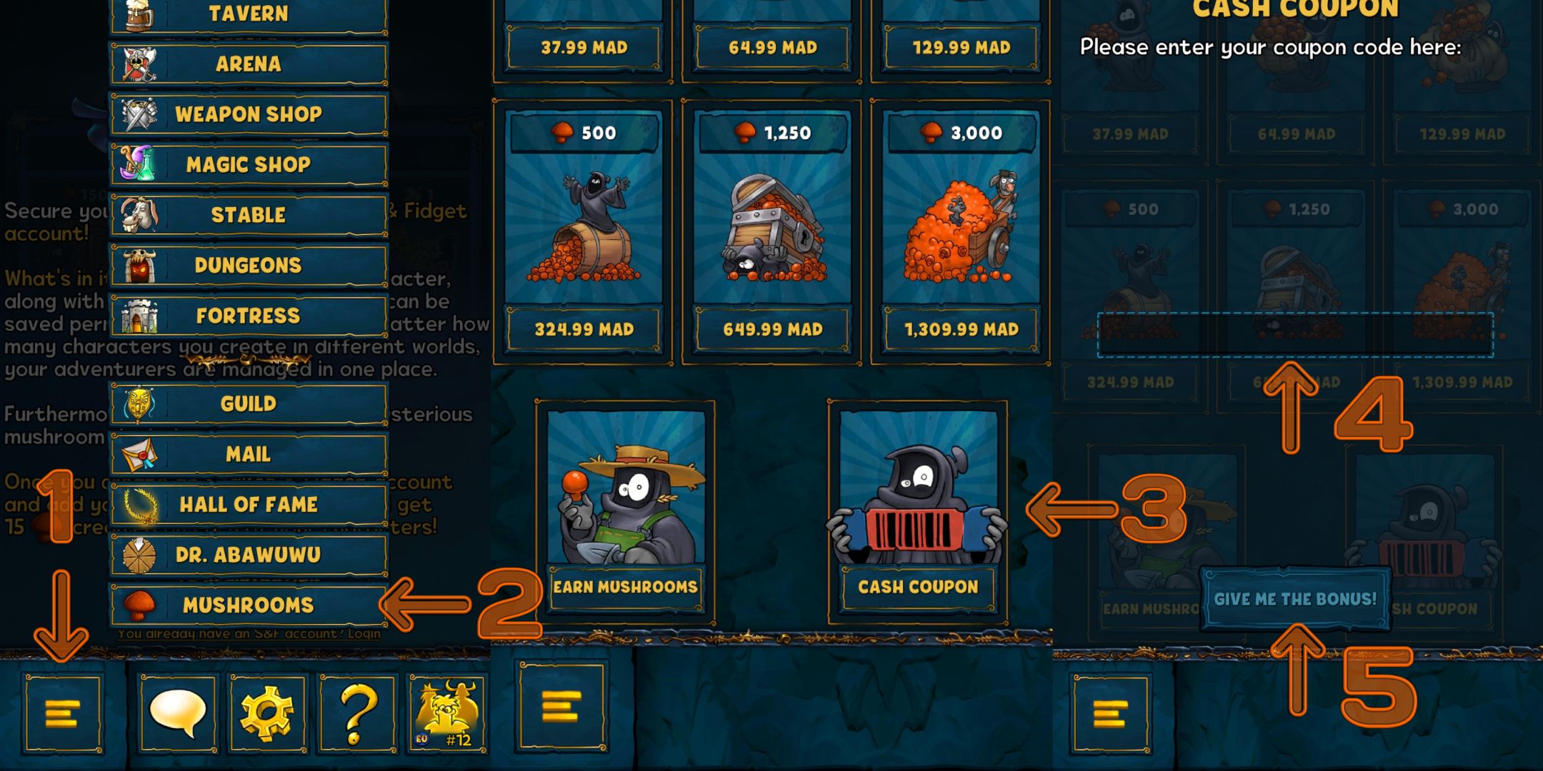 Shakes And Fidget Codes