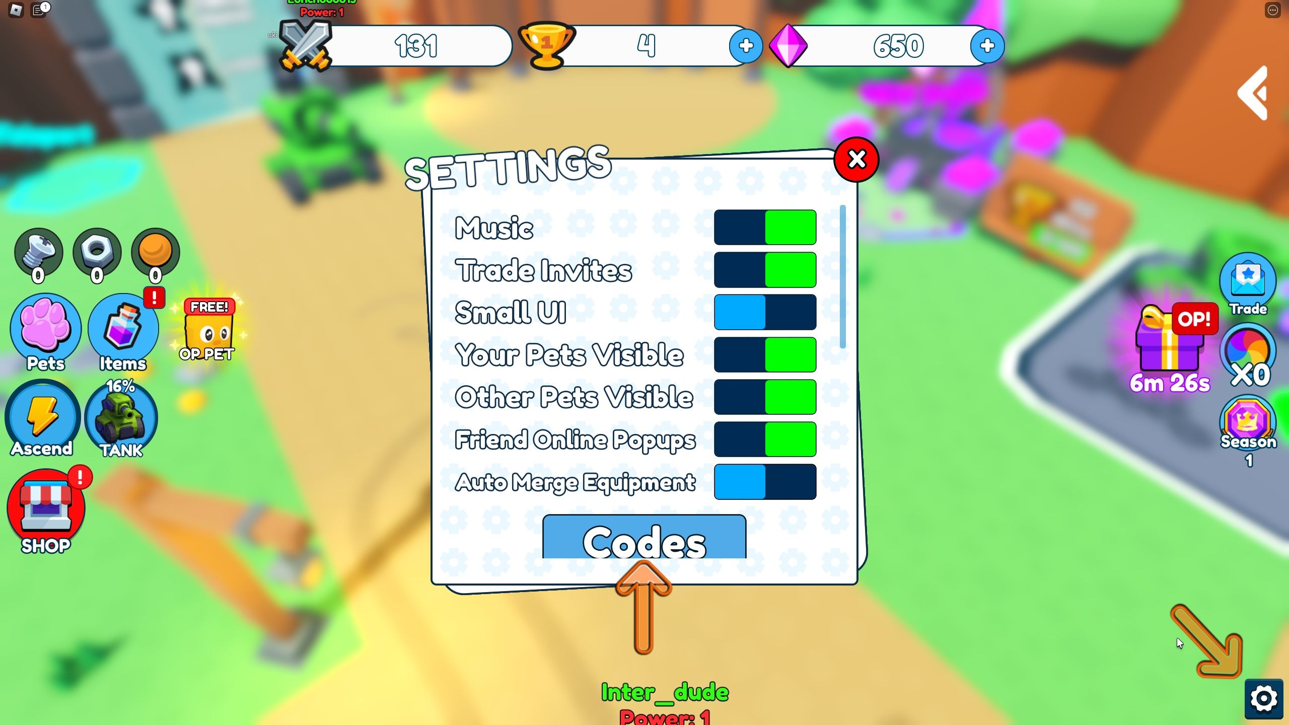 Tank Fight Simulator Codes - Roblox