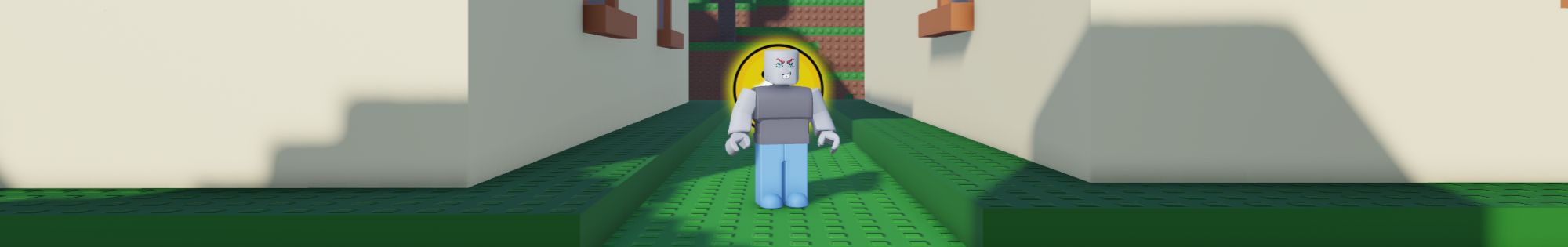 a player standing in Find The Noobies Morphs on Roblox