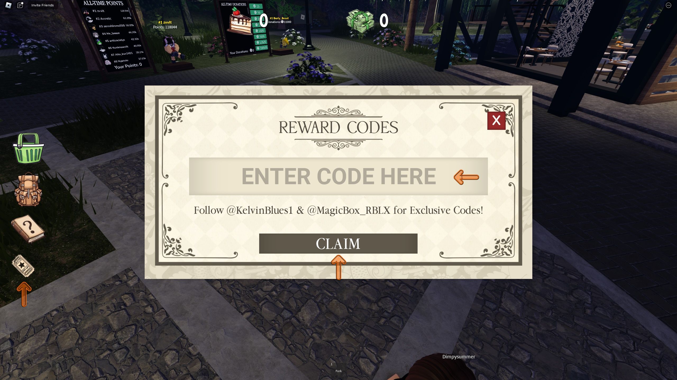 Tea Time Dessert Buffet Codes - Roblox