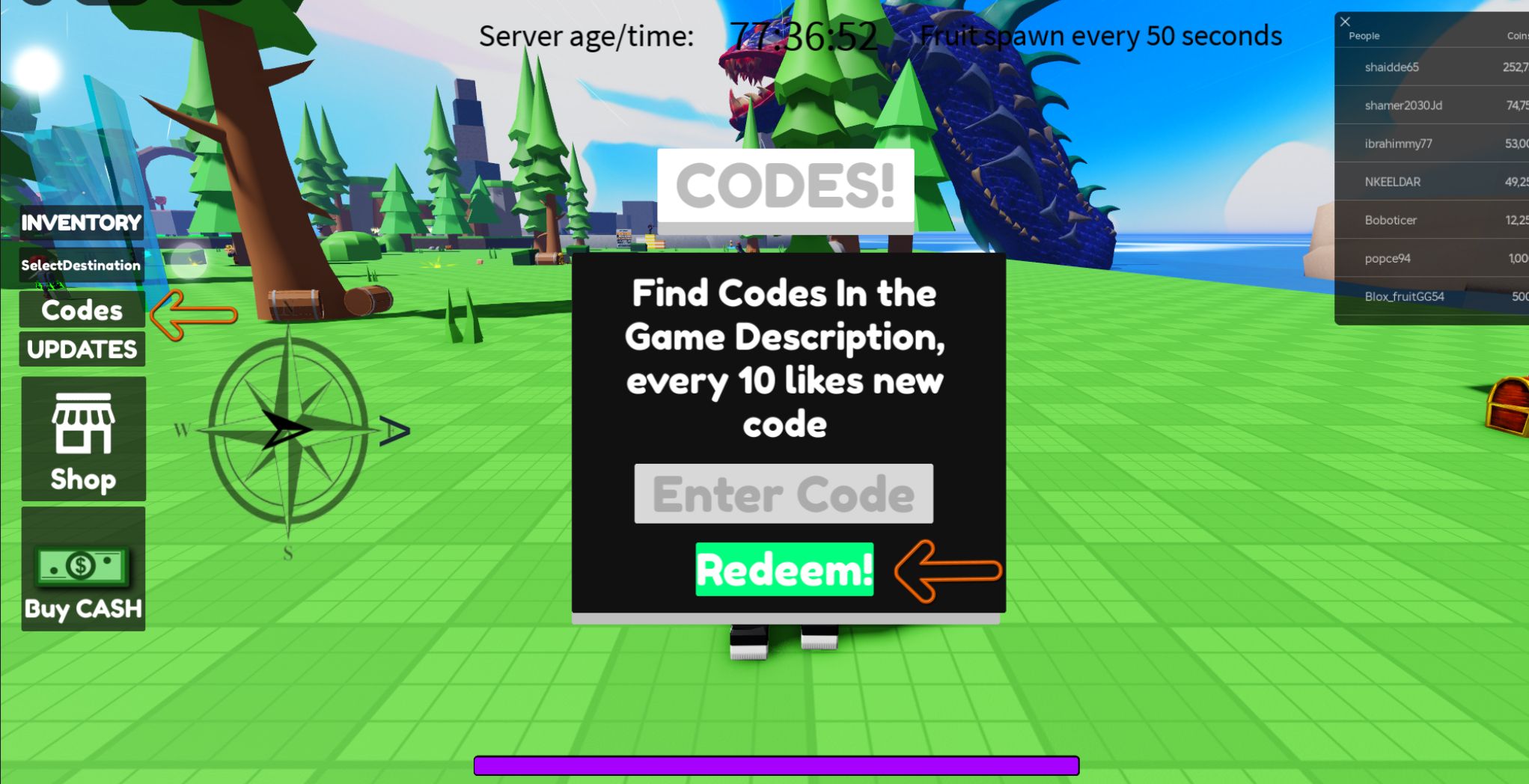 Blox Fruit But Bad Codes - Roblox