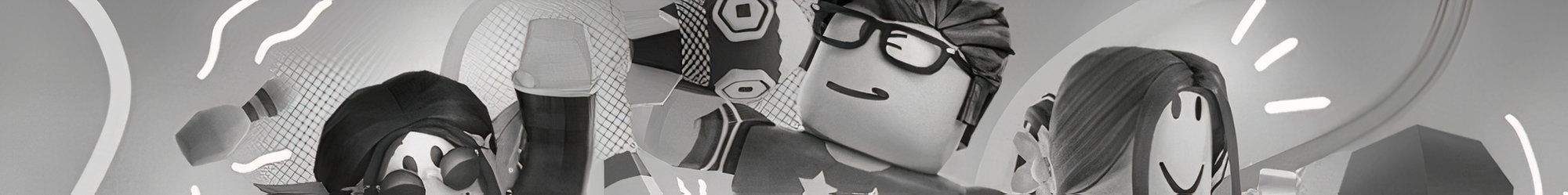 Roblox, Pls Donate black and white Banner Image