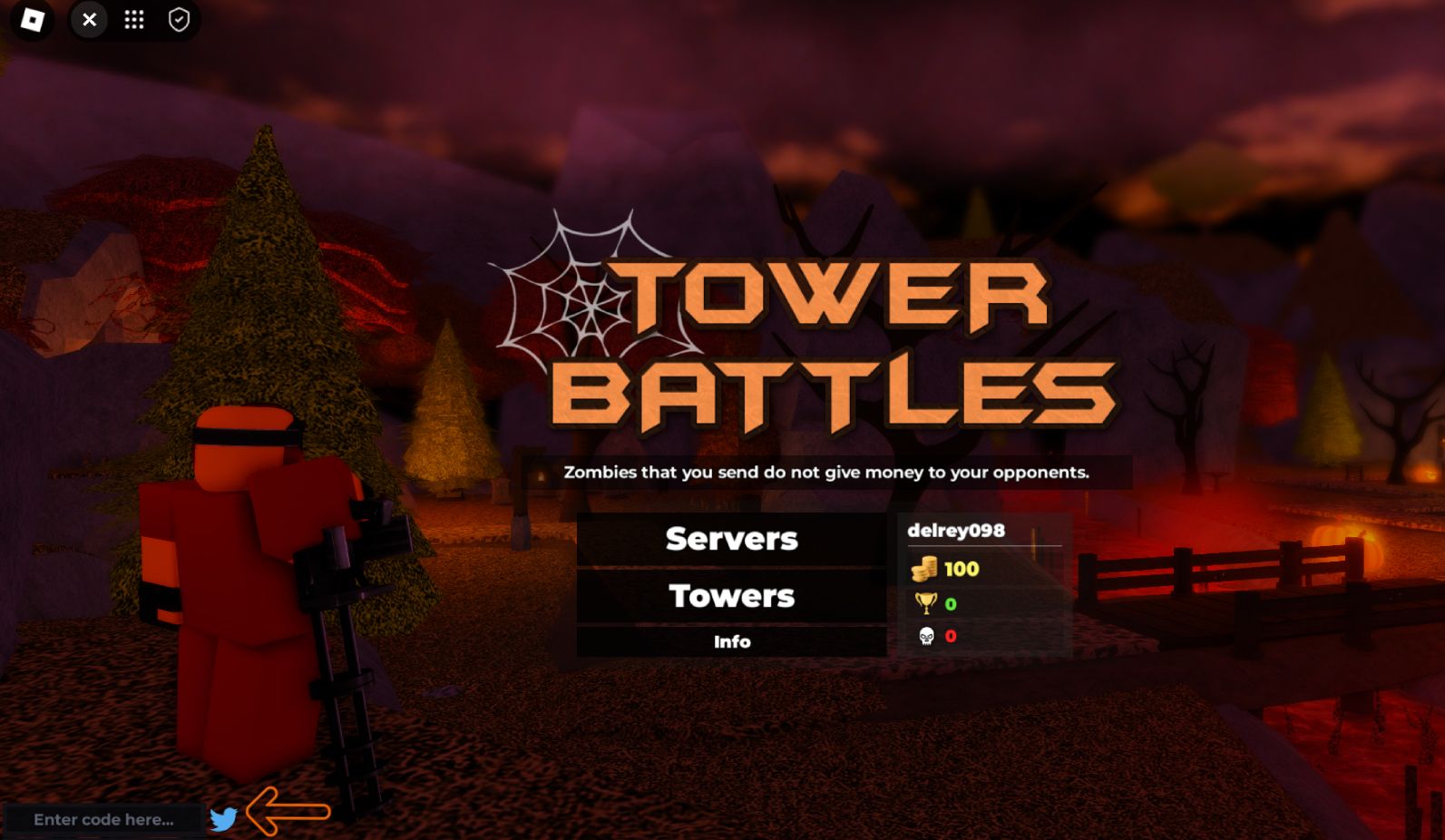 Tower Battles Codes Roblox