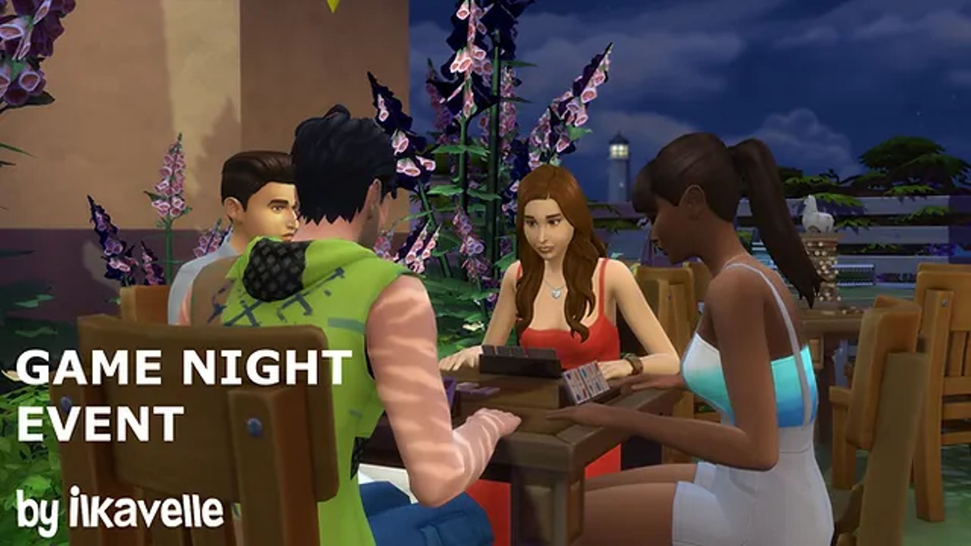 sims 4 game night mod