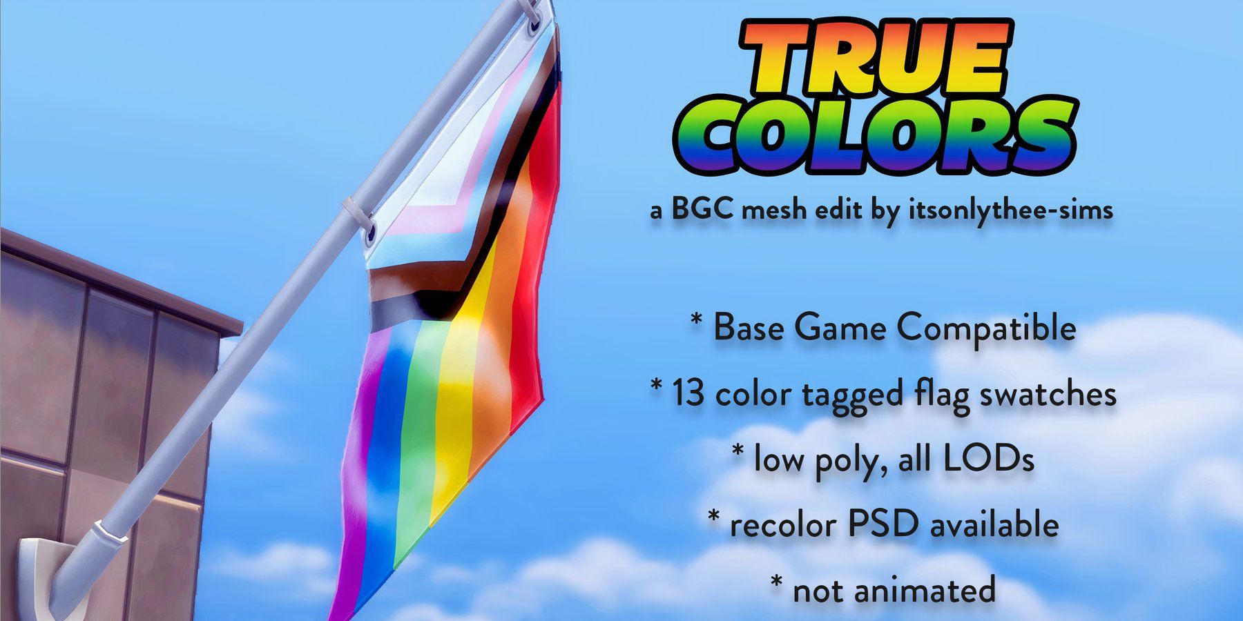 The Best Queer Pride CC For Sims 4