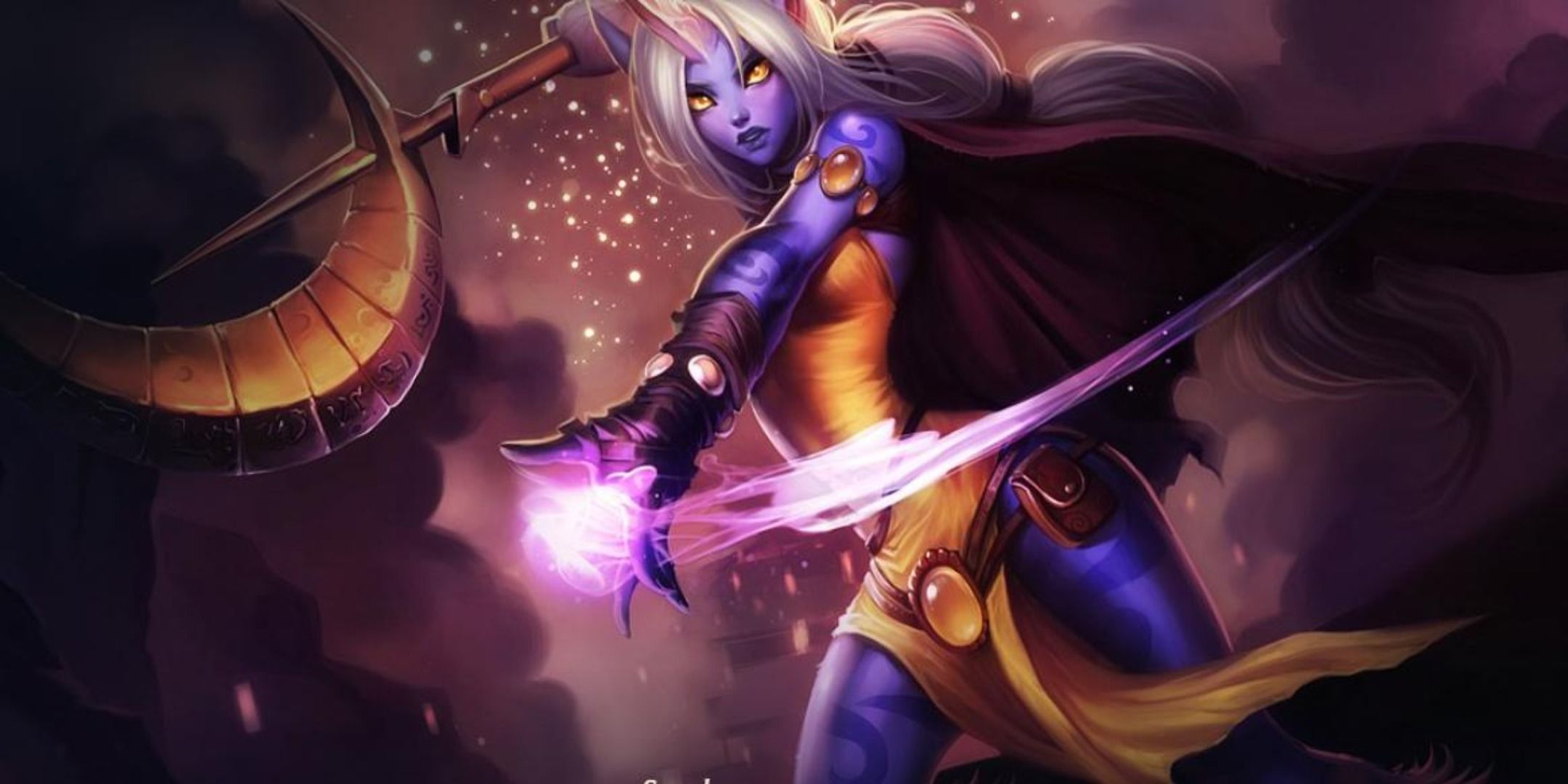 Soraka, a support champion from League of Legends