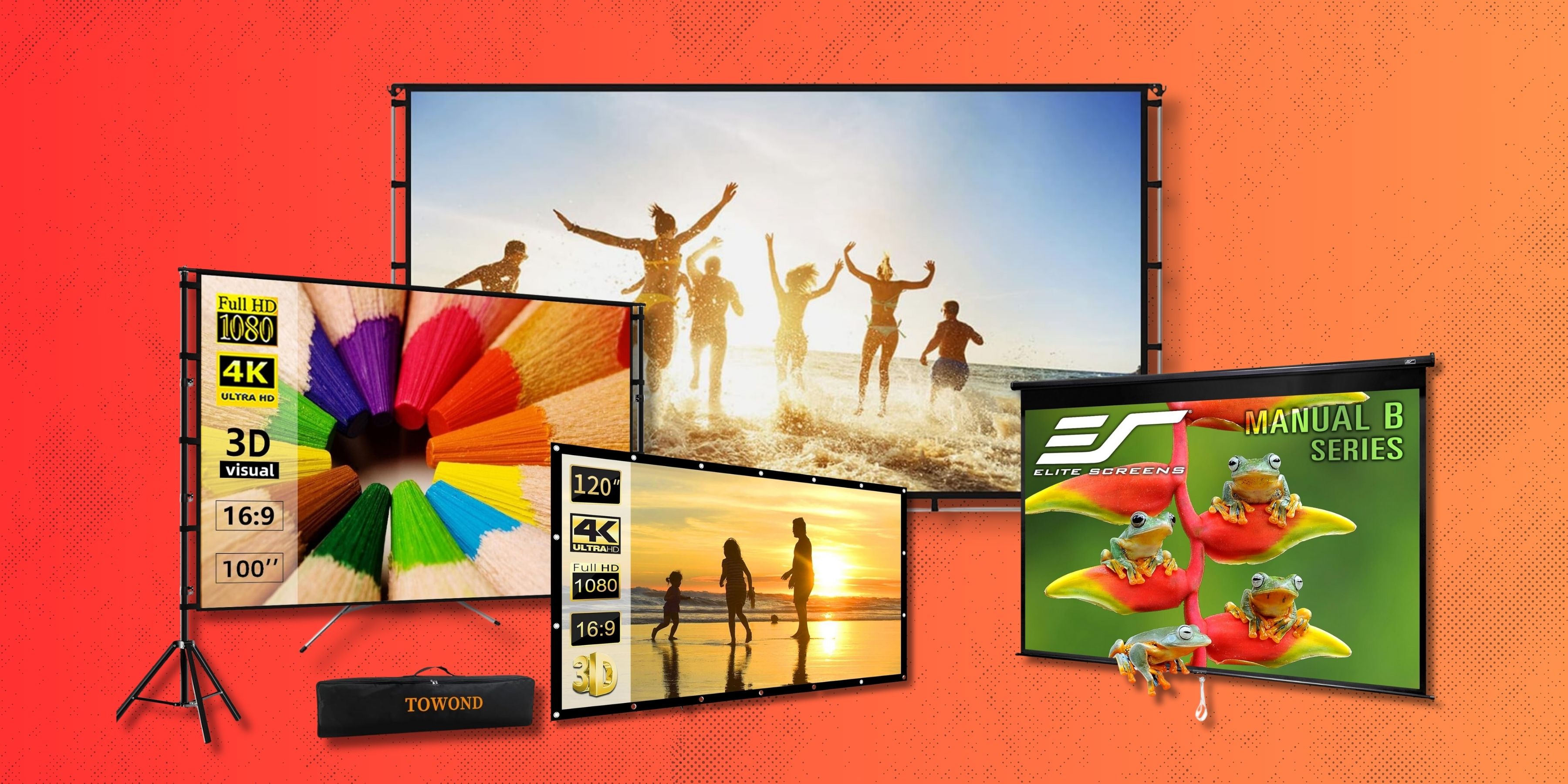 Best Budget Projector Screens In 2024