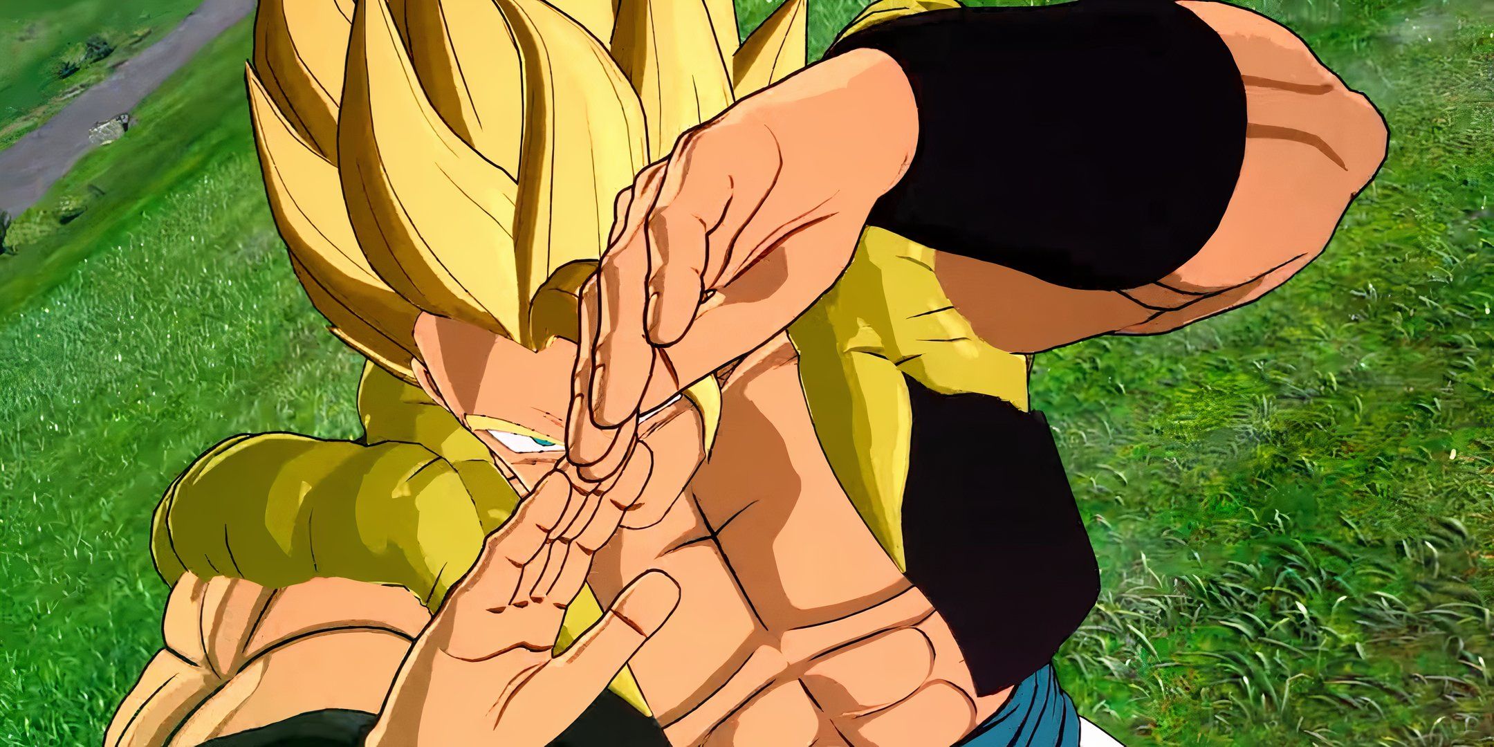 Super Saiyan Gogeta in Dragon Ball: Sparking Zero.