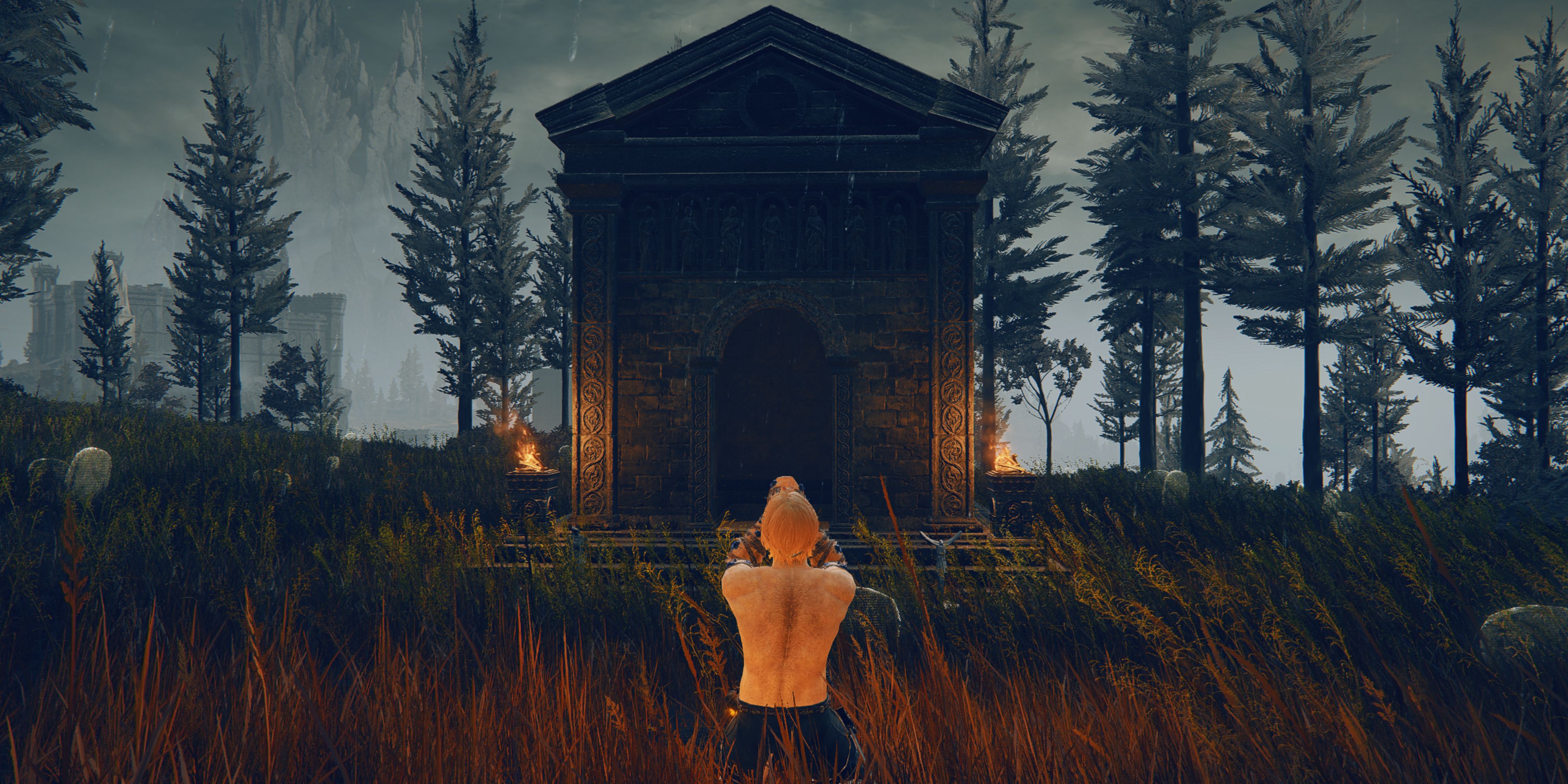 How To Find Every Nameless Mausoleum In Elden Ring Shadow Of The Erdtree   Tarnished Is Standing In Front Of A Nameless Mausoleum Elden Ring Shadow Of The Erdtree 