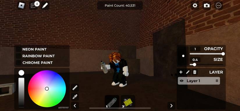 Roblox: Spray Paint! Codes
