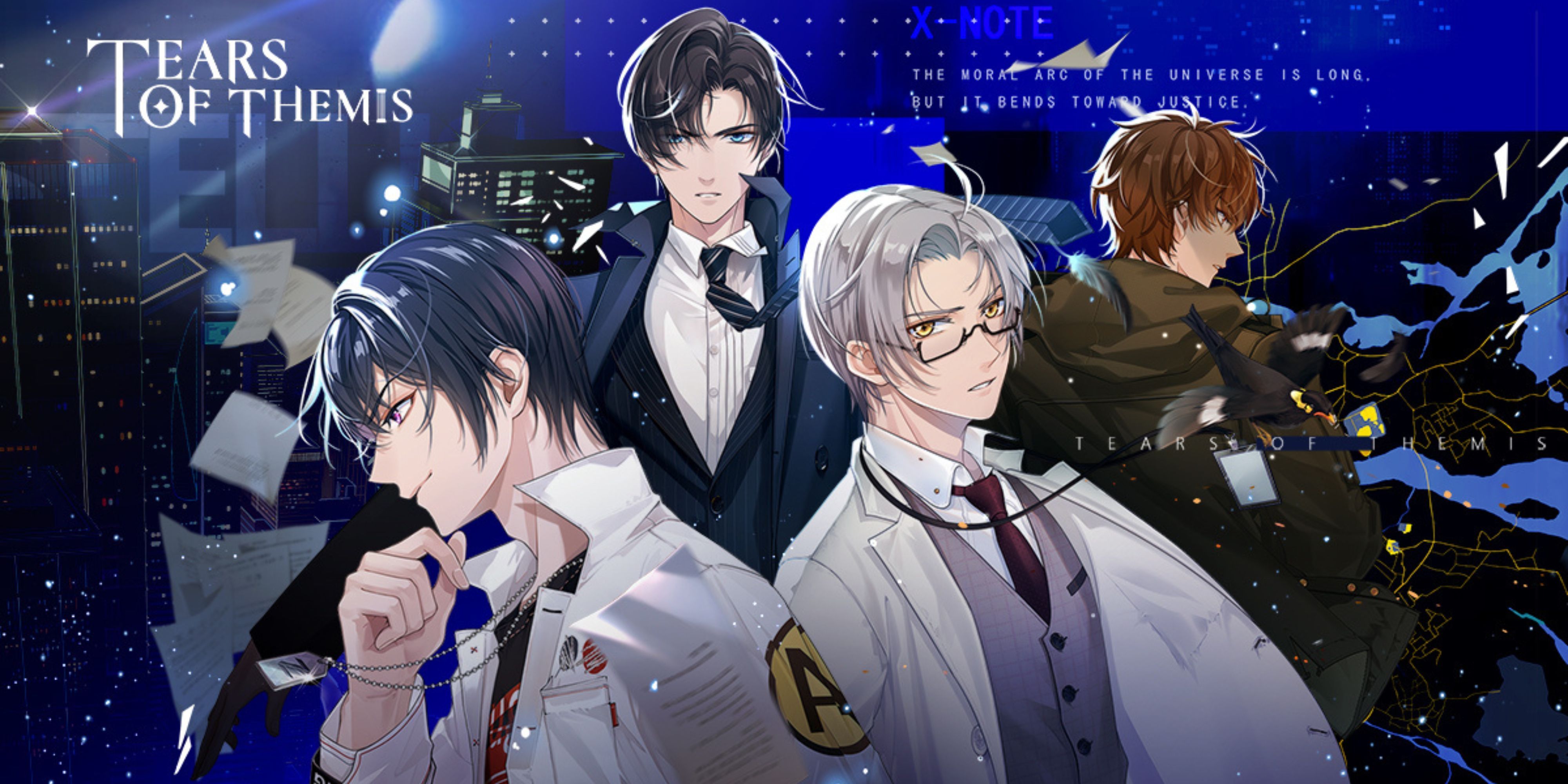 All four romantic interests in Tears of Themis are on a sci-fi background.
