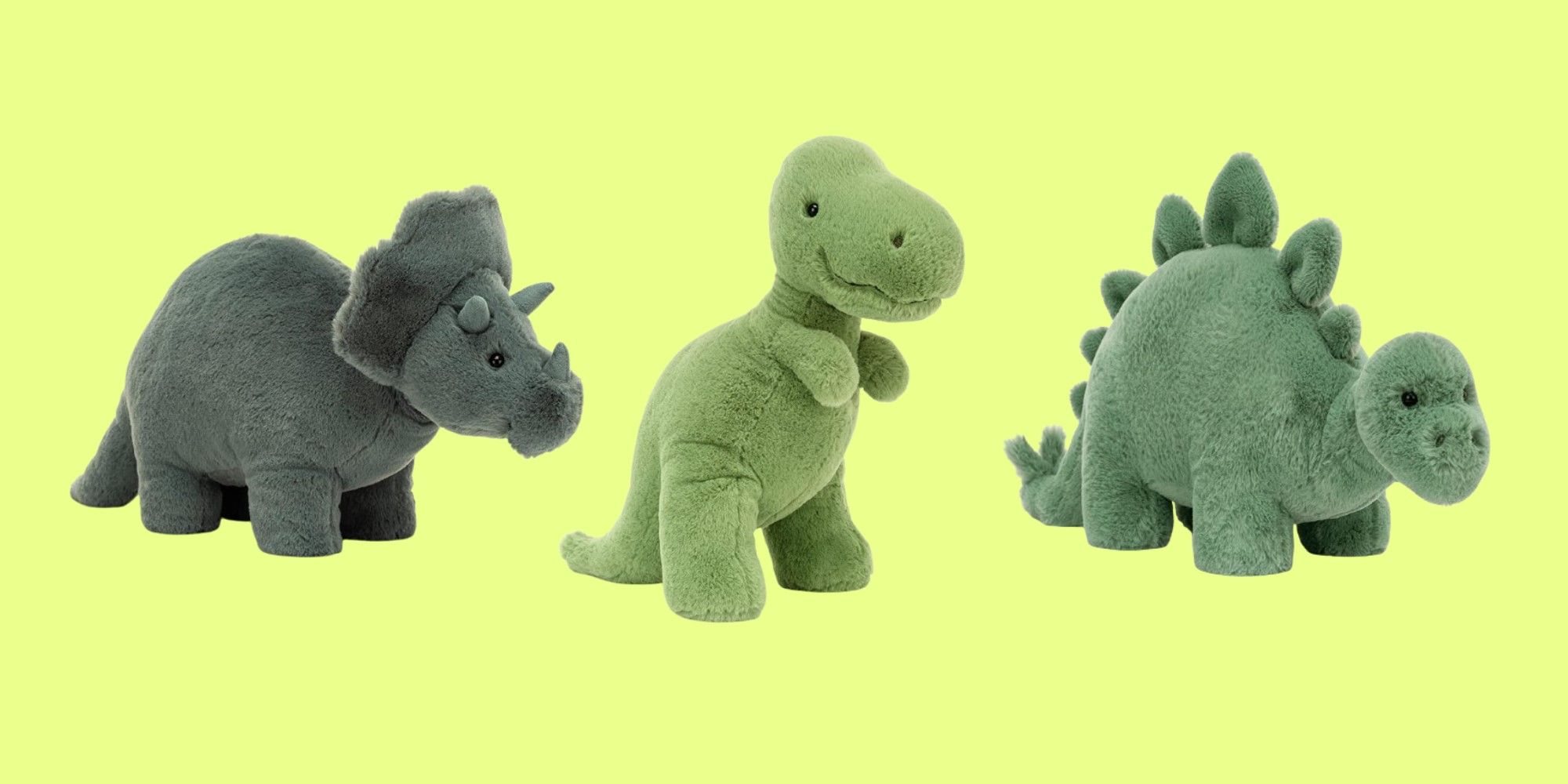 Лучшие игрушки-динозавры Jellycat в 2024 году