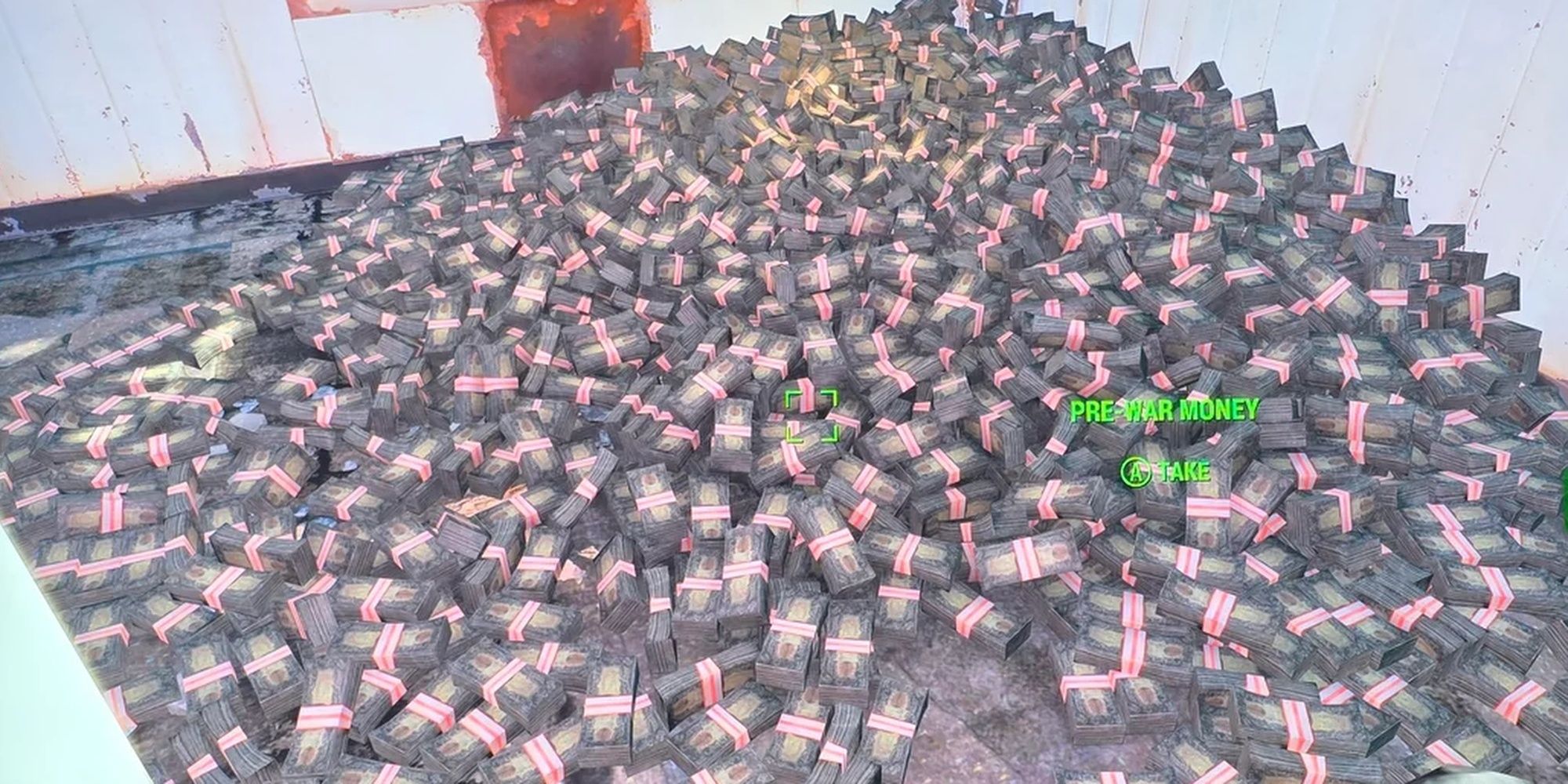 Fallout 4: A Massive Pile of Pre-War Cash