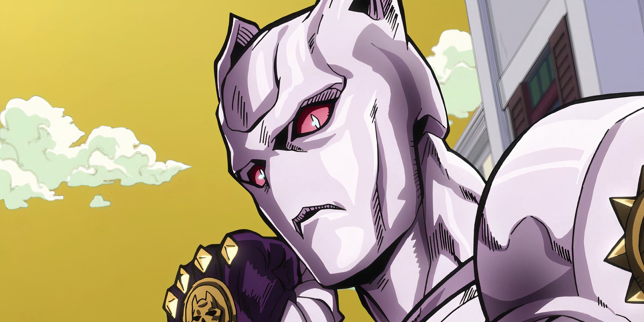 Killer Queen posing in Diamond is Unbreakable