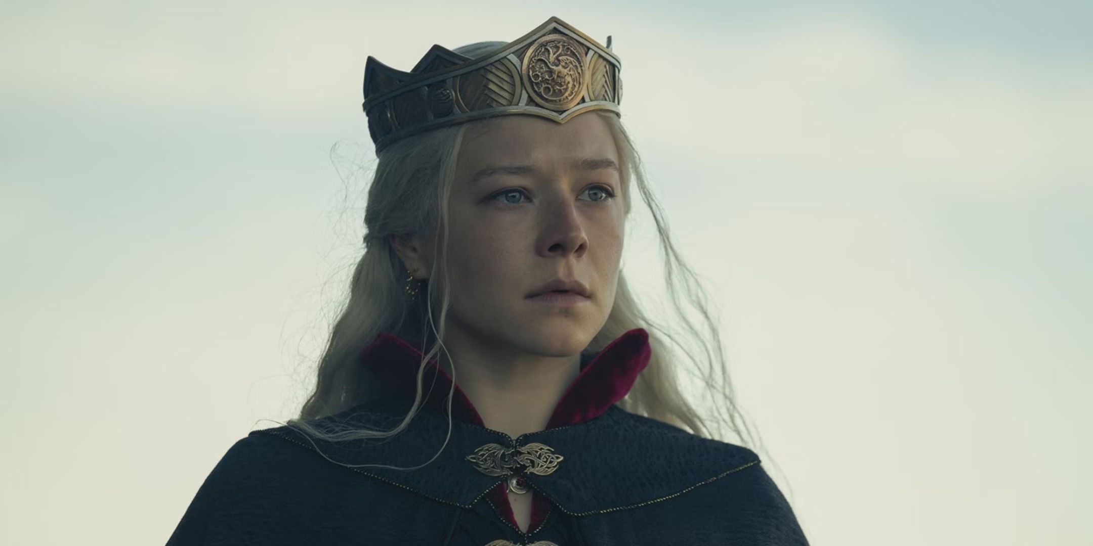 Rhaenyra at Dragonstone wearing her crown