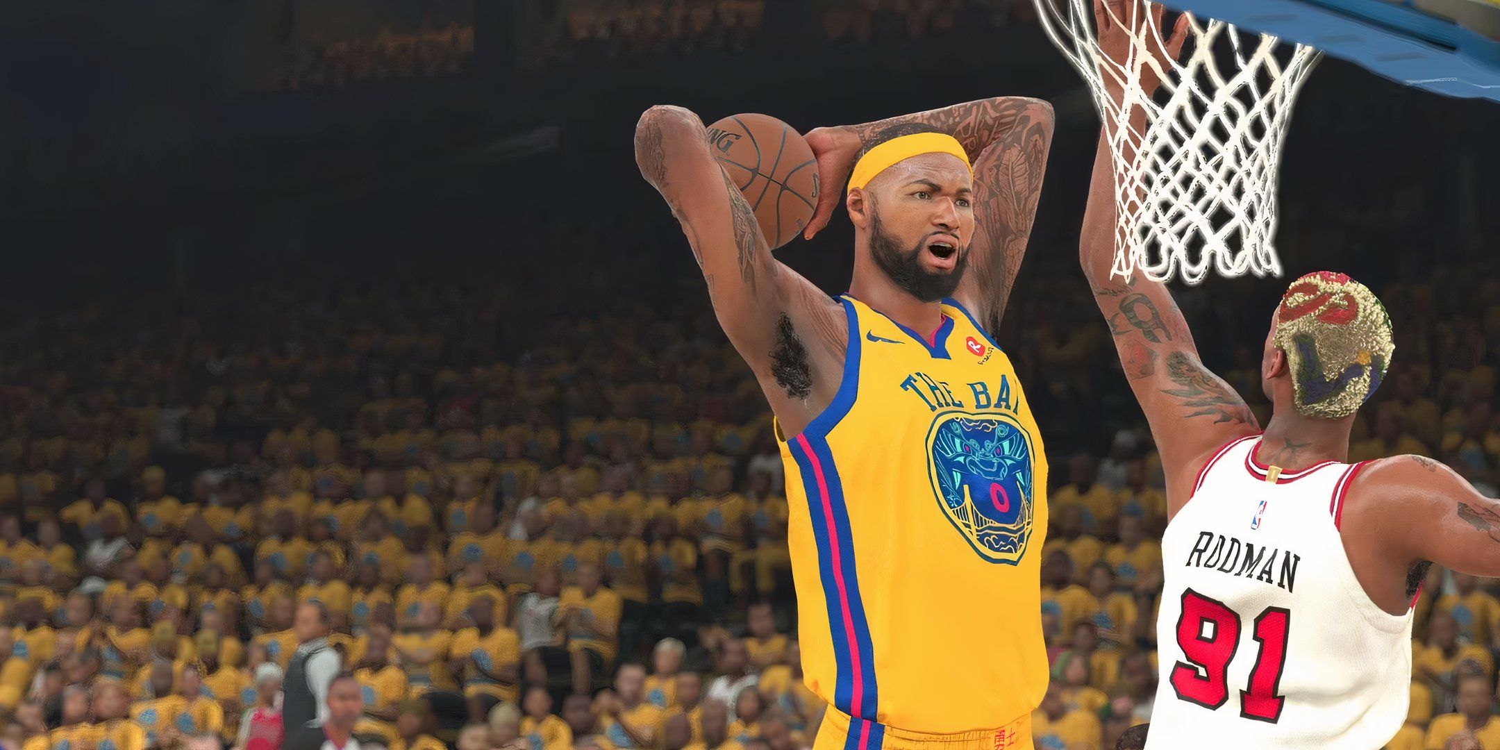 DeMarcus Cousins ​​و Dennis Rodman در NBA 2K19