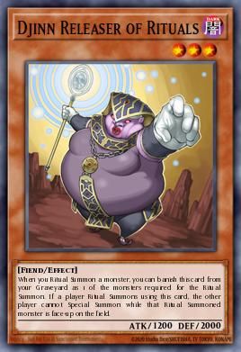 Djinn Releaser of Rituals card