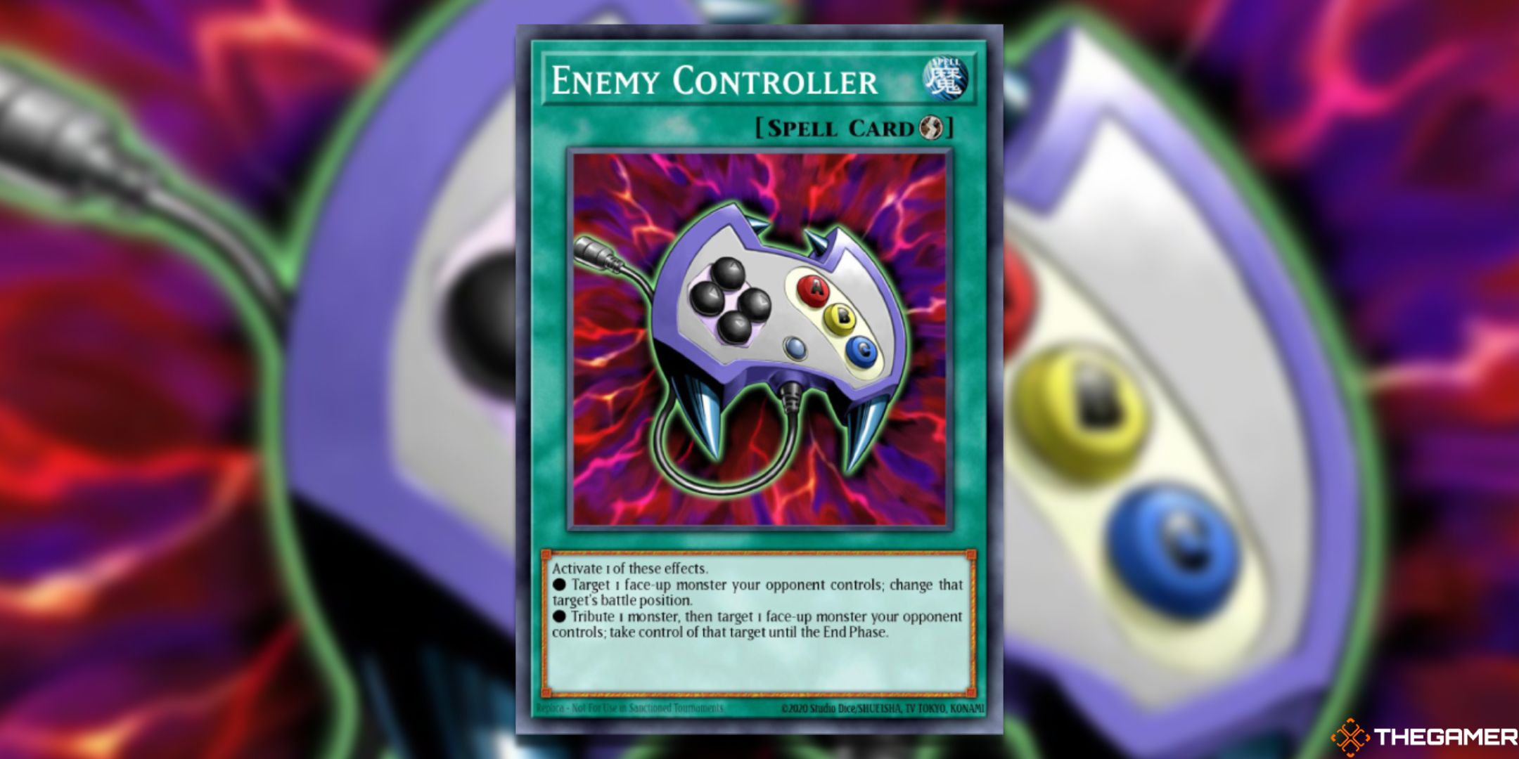 Enemy Controller Yu-Gi-Oh! Card Art.