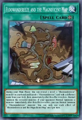 Floowandereeze and the Magnificent Map card