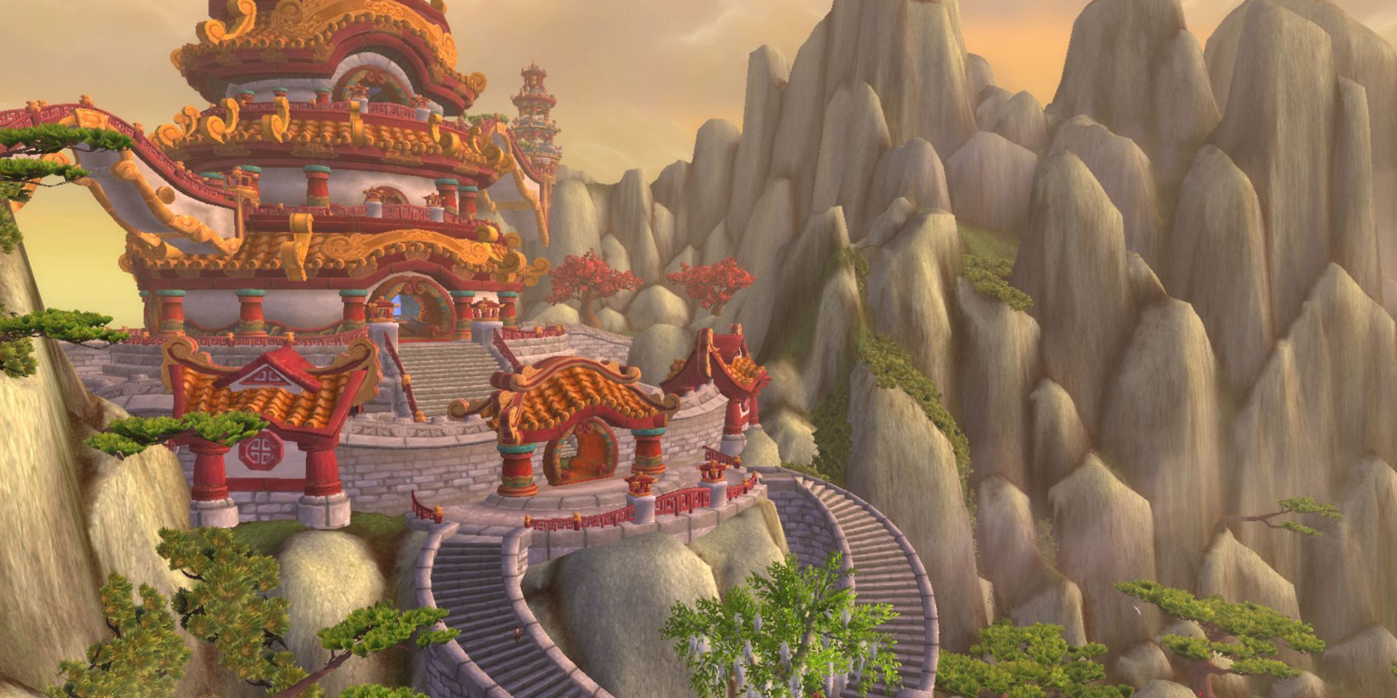 Pandarian Starting Zone from World of Warcraft